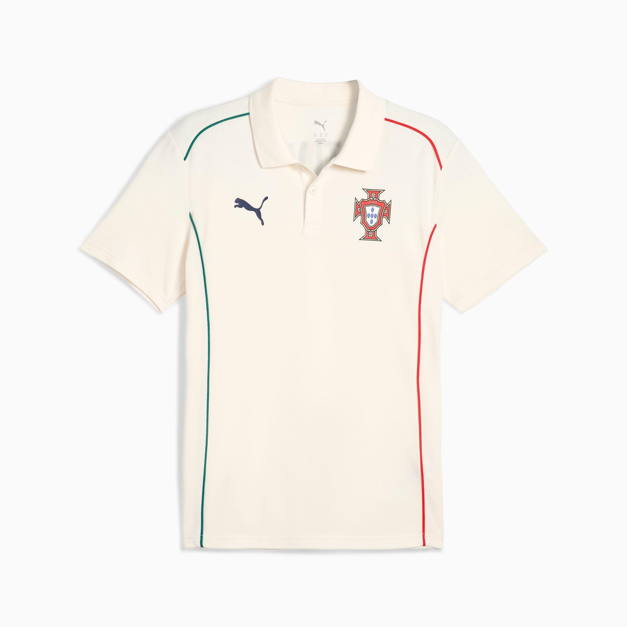 PUMA Portugal Casuals Polo Shirt Sugared Almond/Persian in Natural