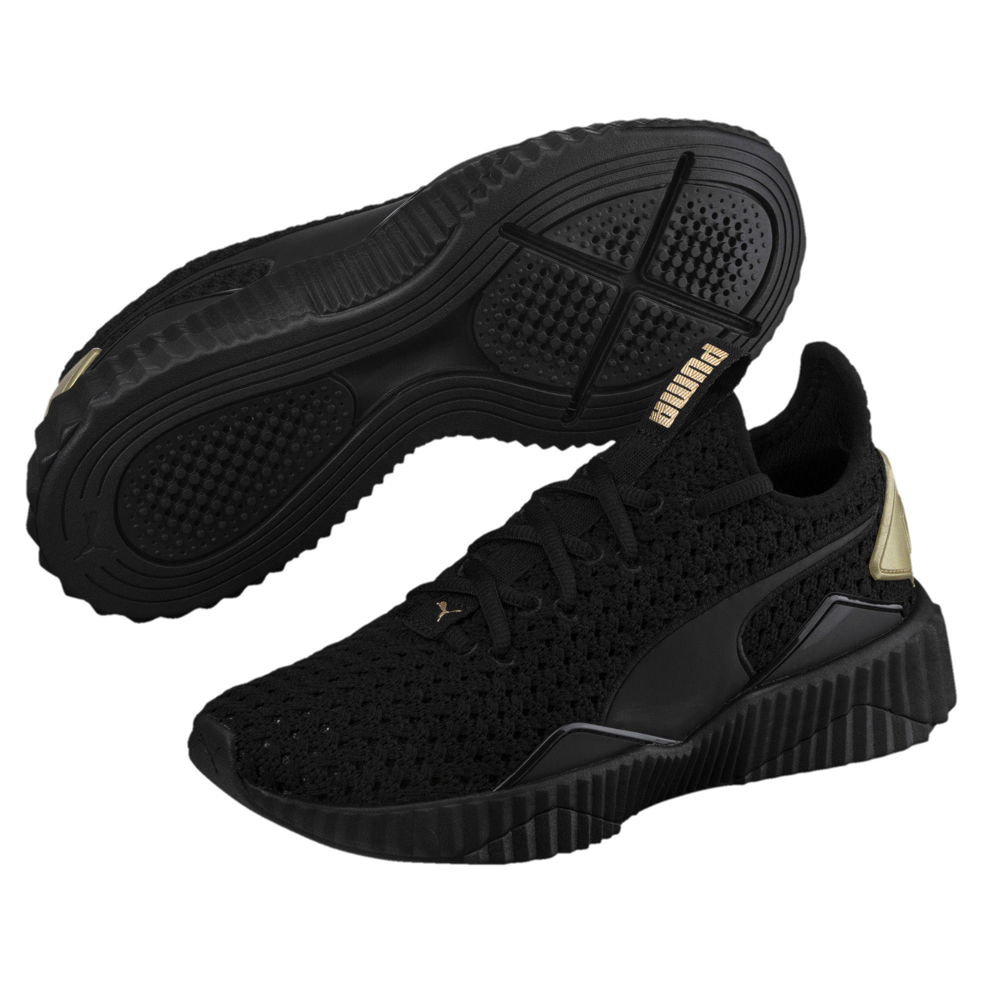 puma defy all black