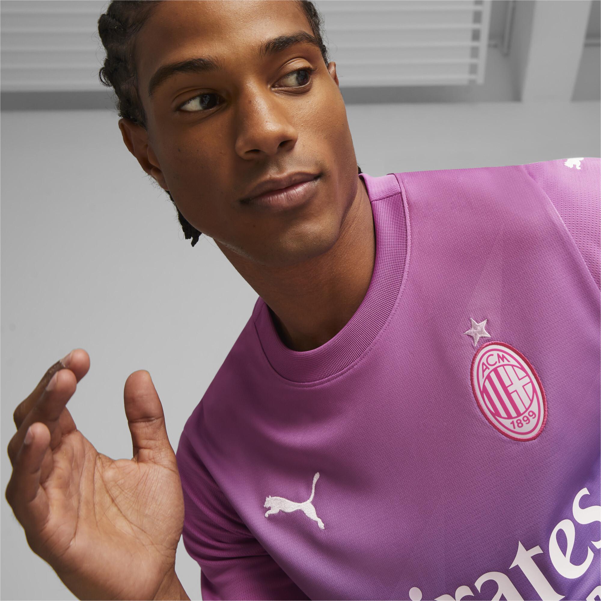 PUMA Ac Milan 23/24 Third Jersey in Purple for Men | Lyst
