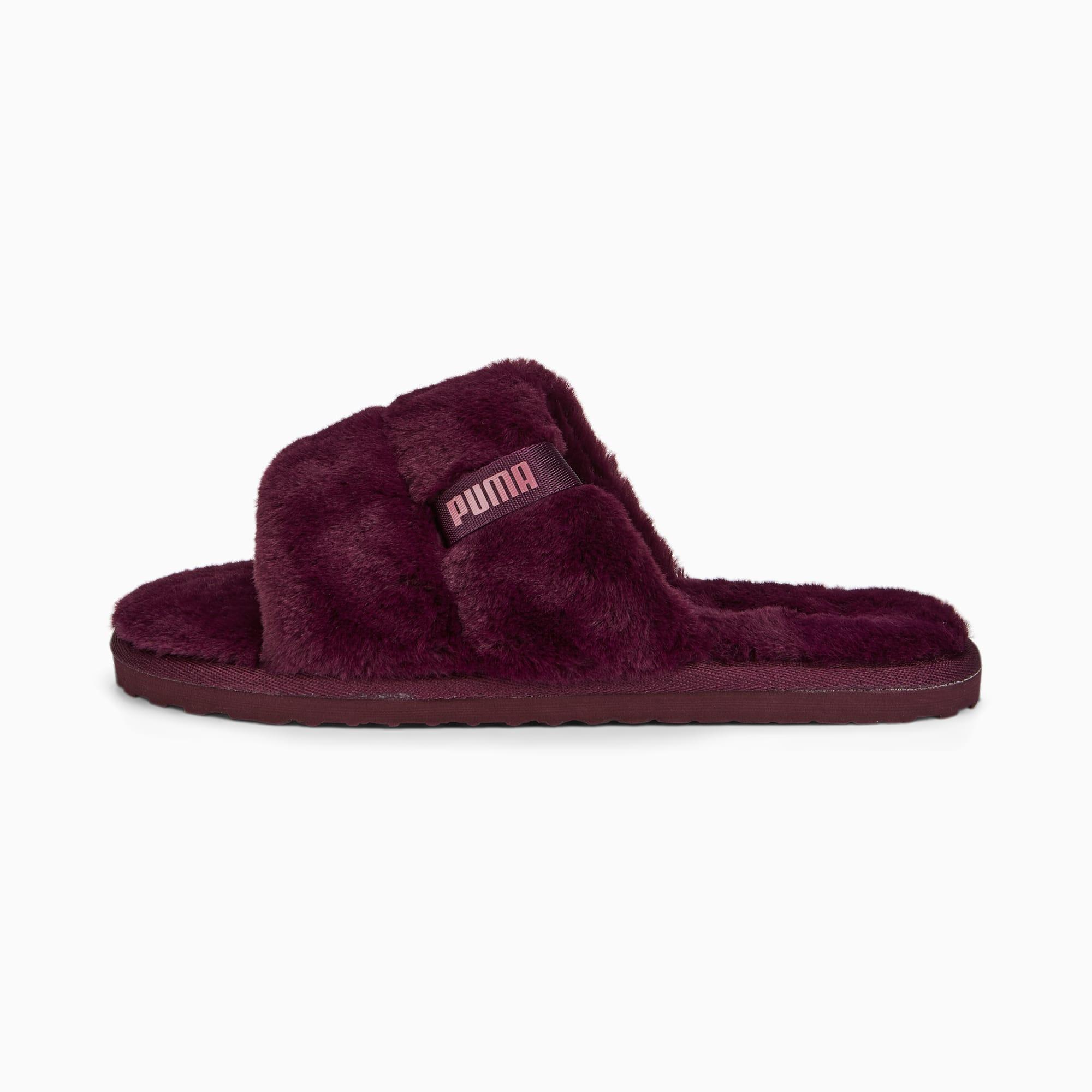 Puma best sale red slippers