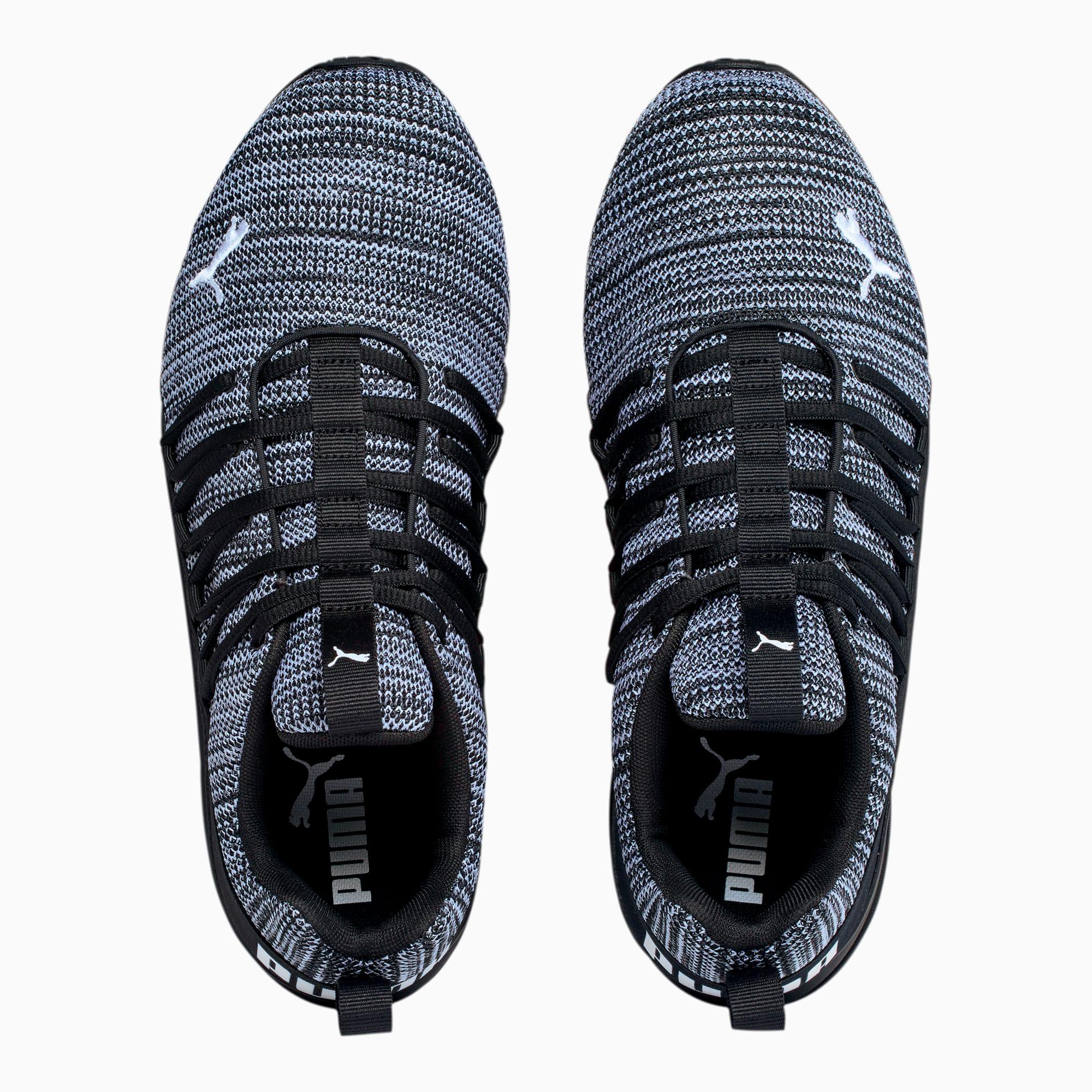 puma momenta black white