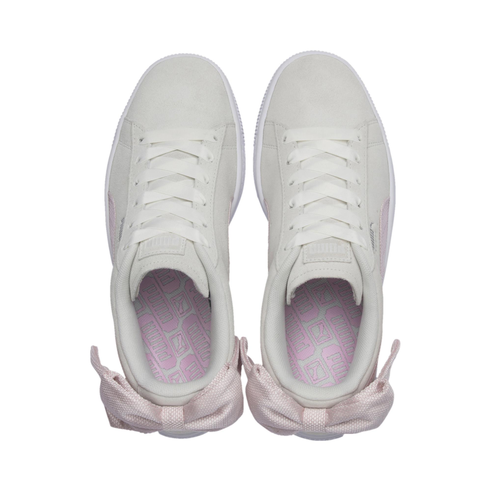puma suede bow hexamesh
