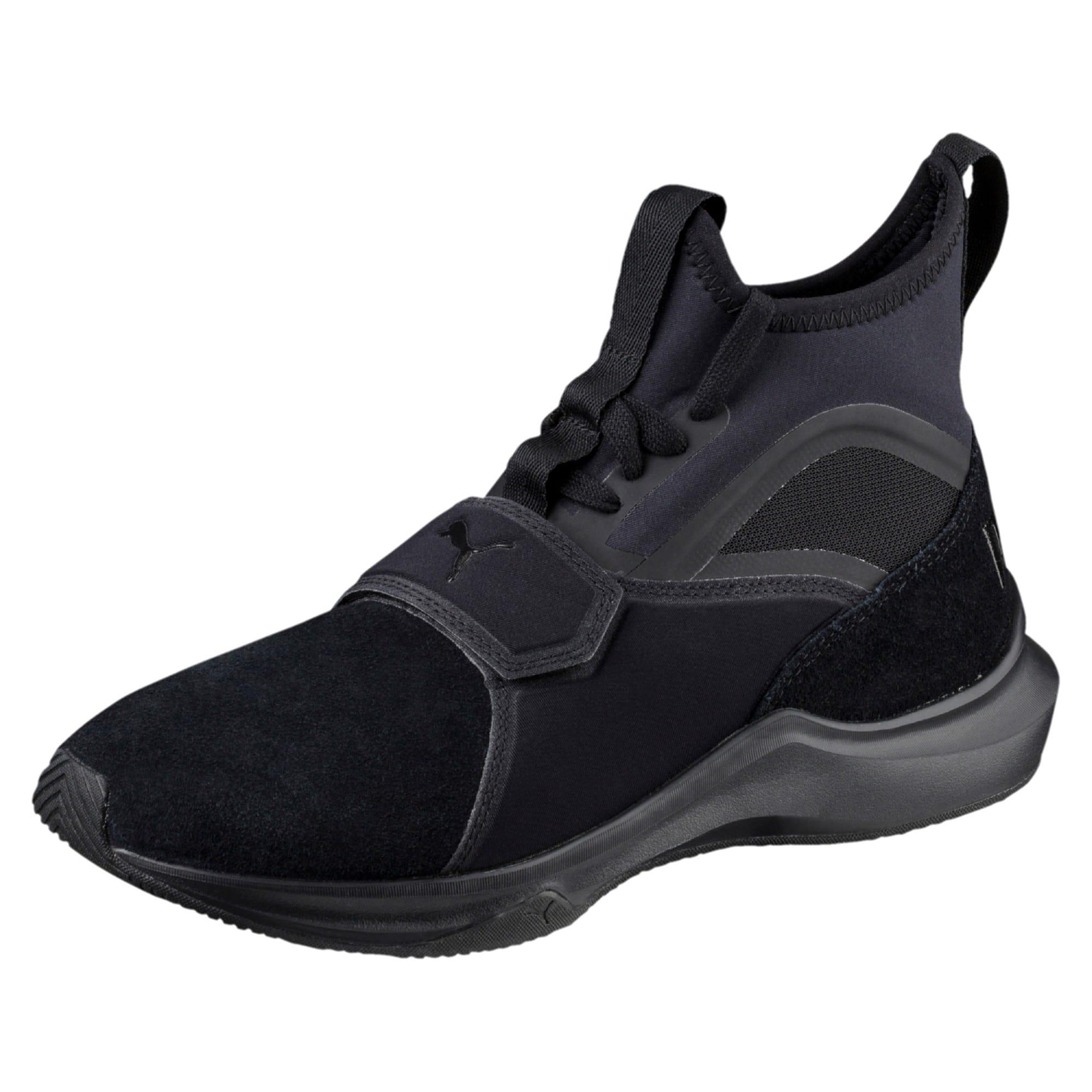 puma phenom satin black