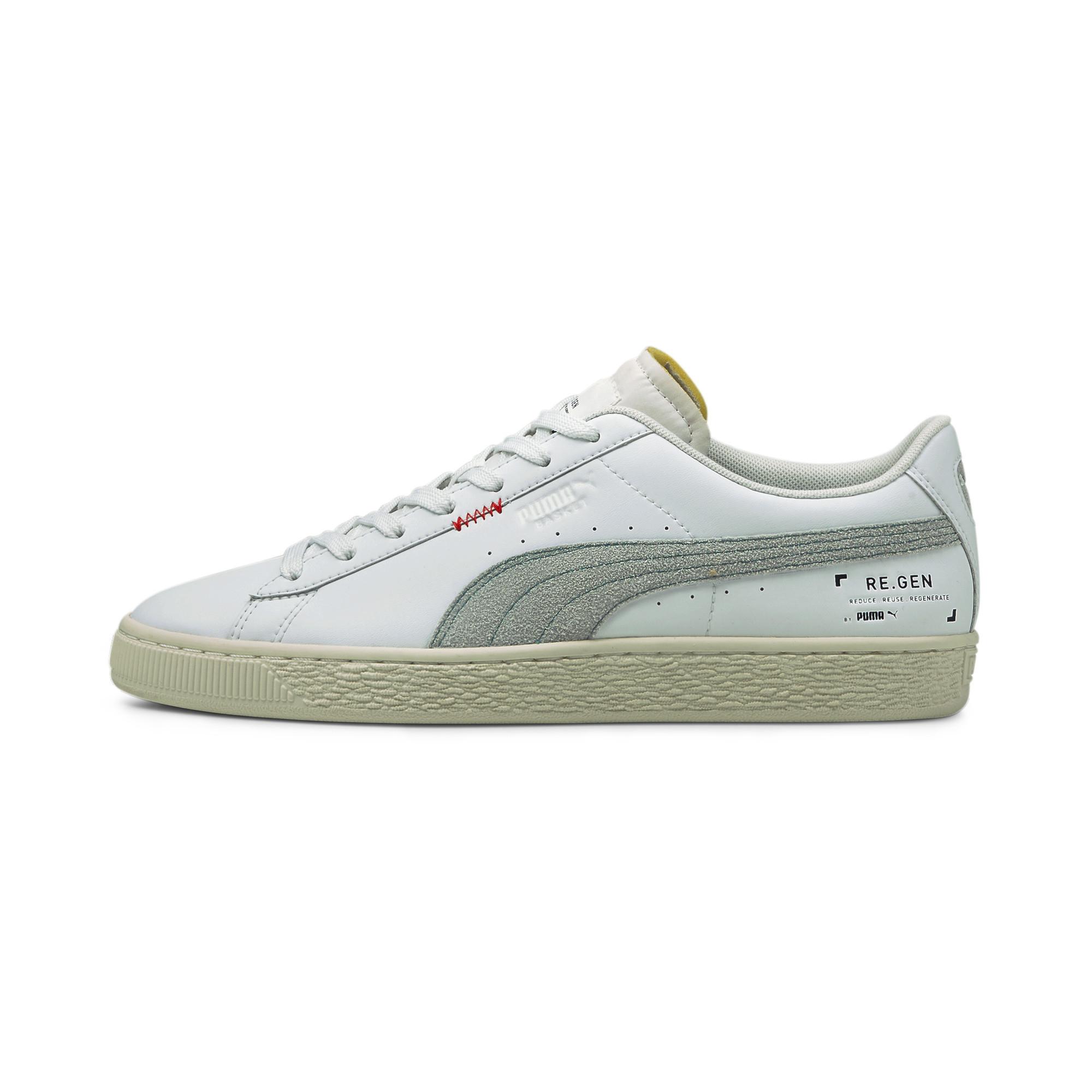 PUMA Basket Classic Xxi Re.gen Sneakers in White for Men | Lyst