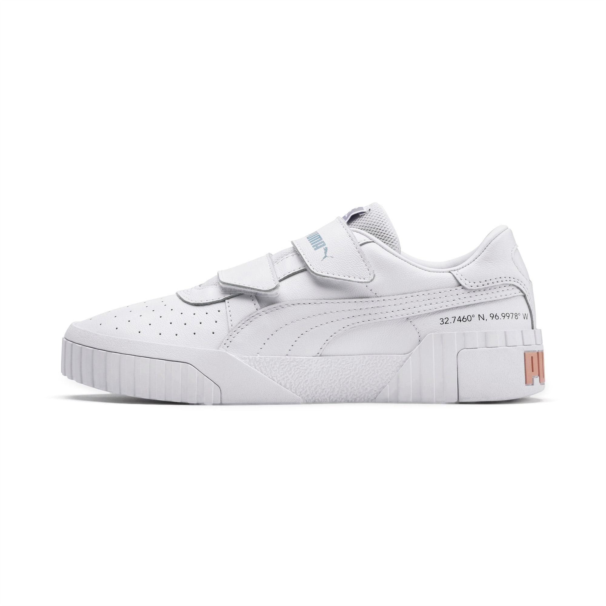 Puma Leather Sg X Cali Womens Sneakers In 03 White Lyst
