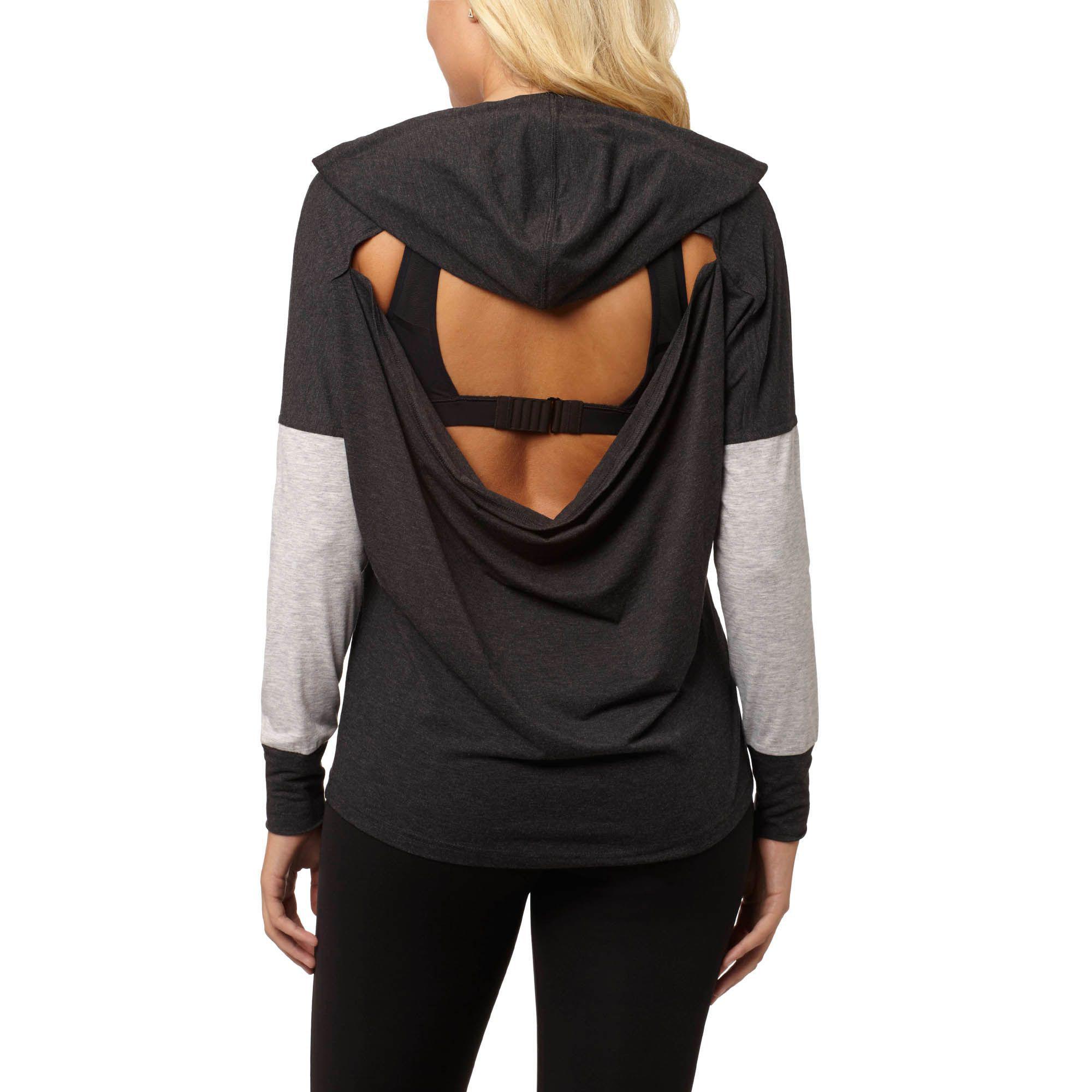 Open back hoodie Clearance