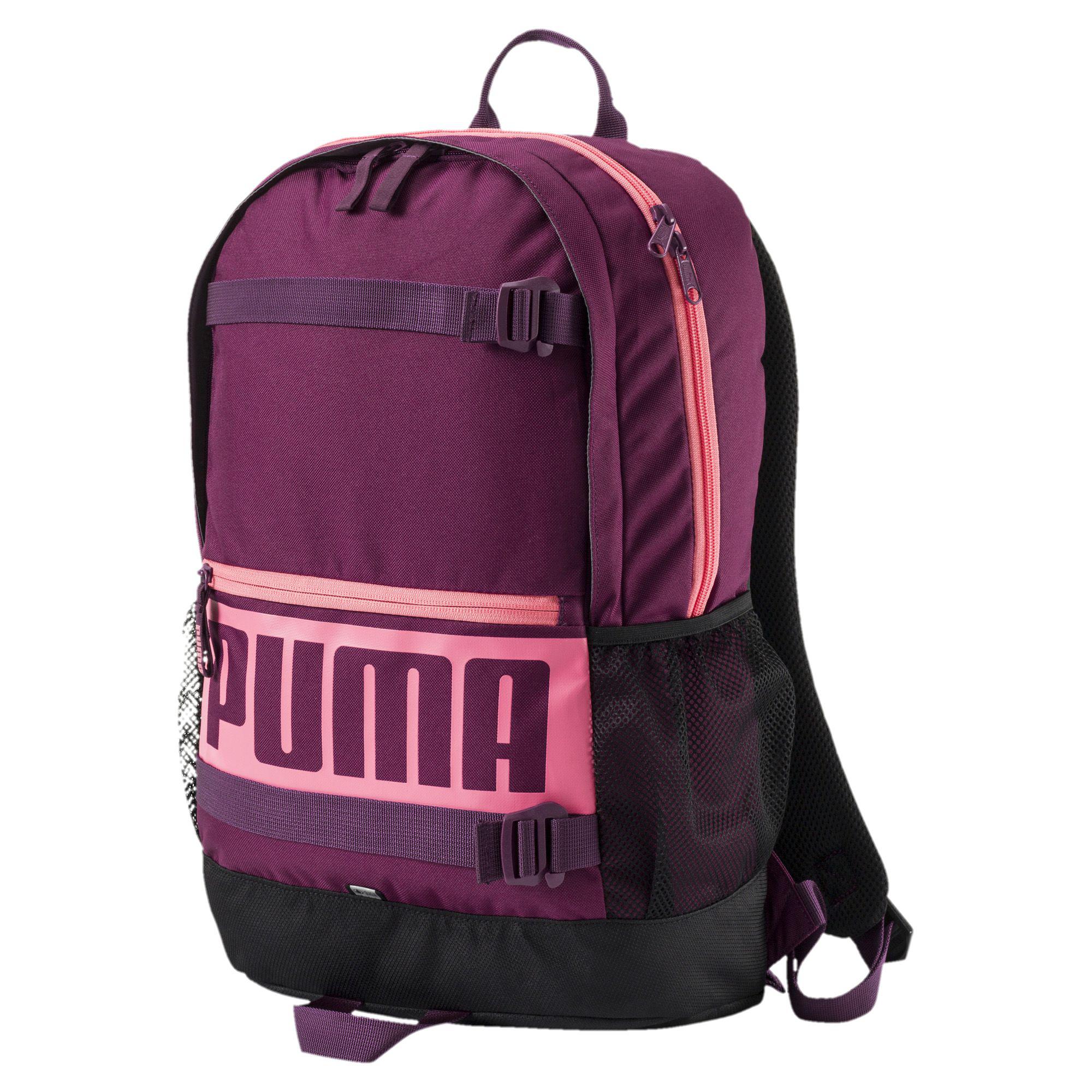 puma purple backpack