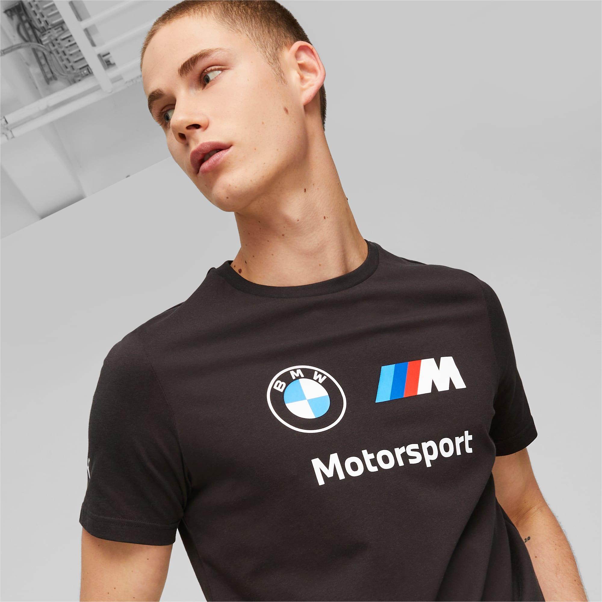 PUMA Bmw M Motorsport Ess Logo T-shirt Men in Black for Men | Lyst UK