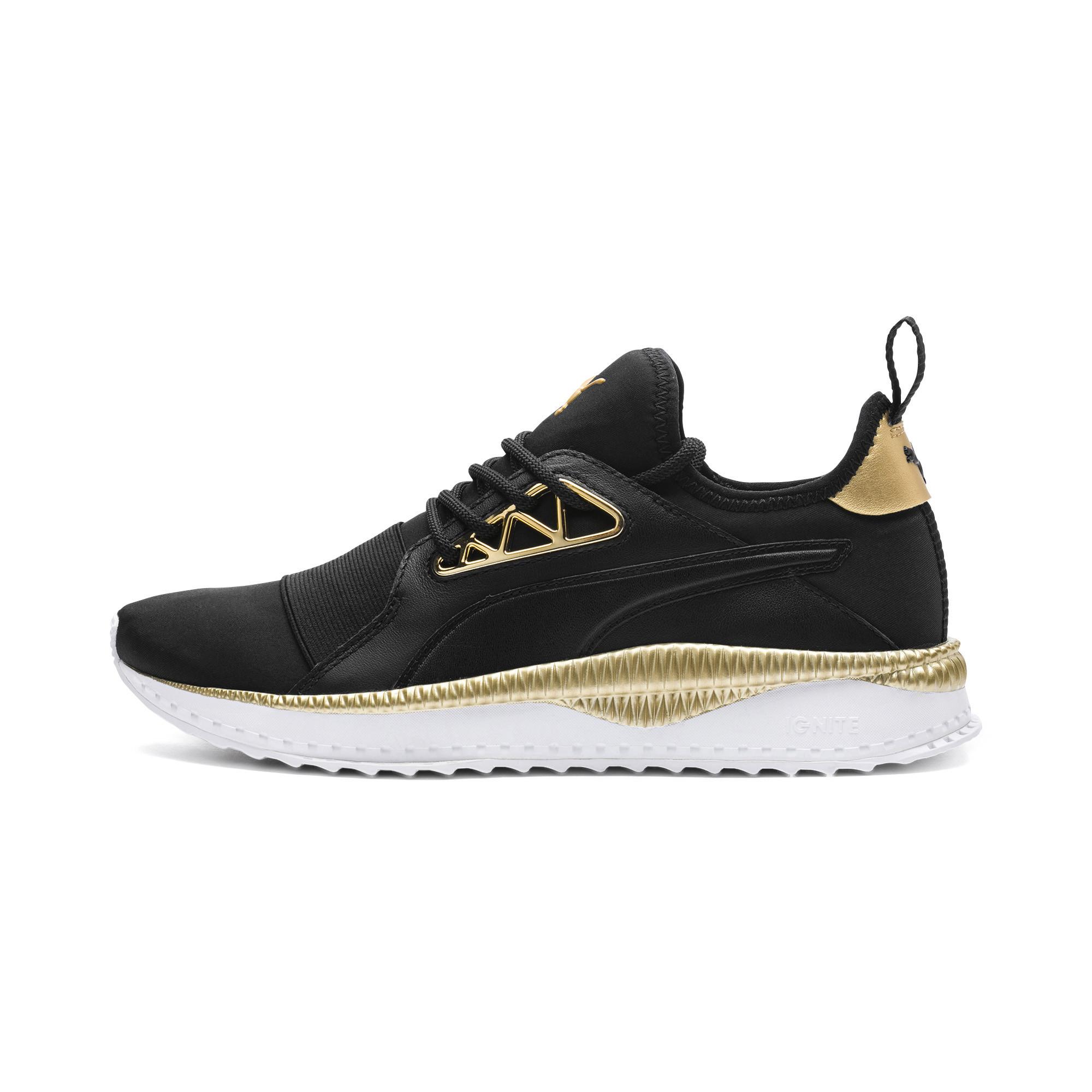 puma tsugi black and gold