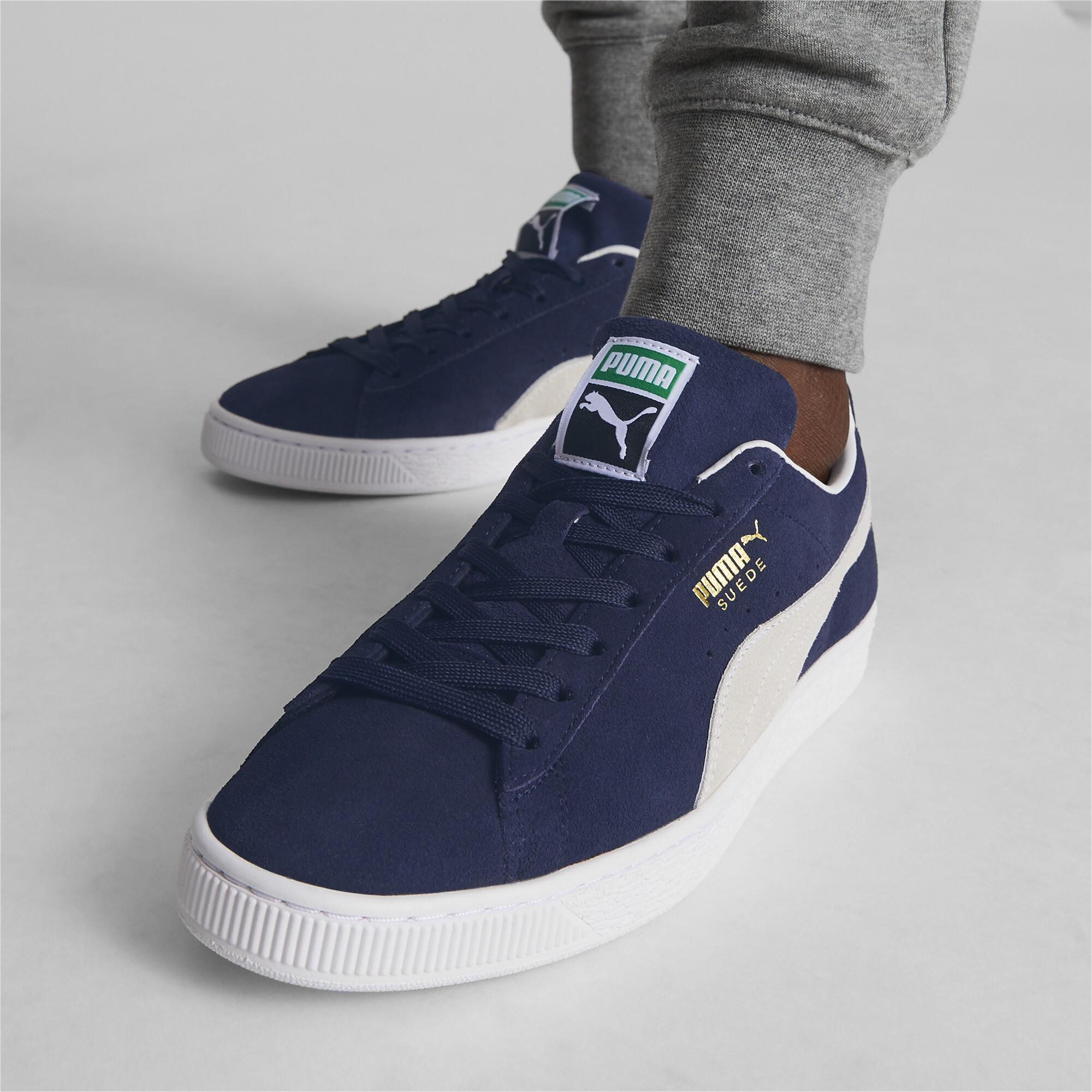 PUMA Suede Classic Xxi Sneakers in Blue | Lyst