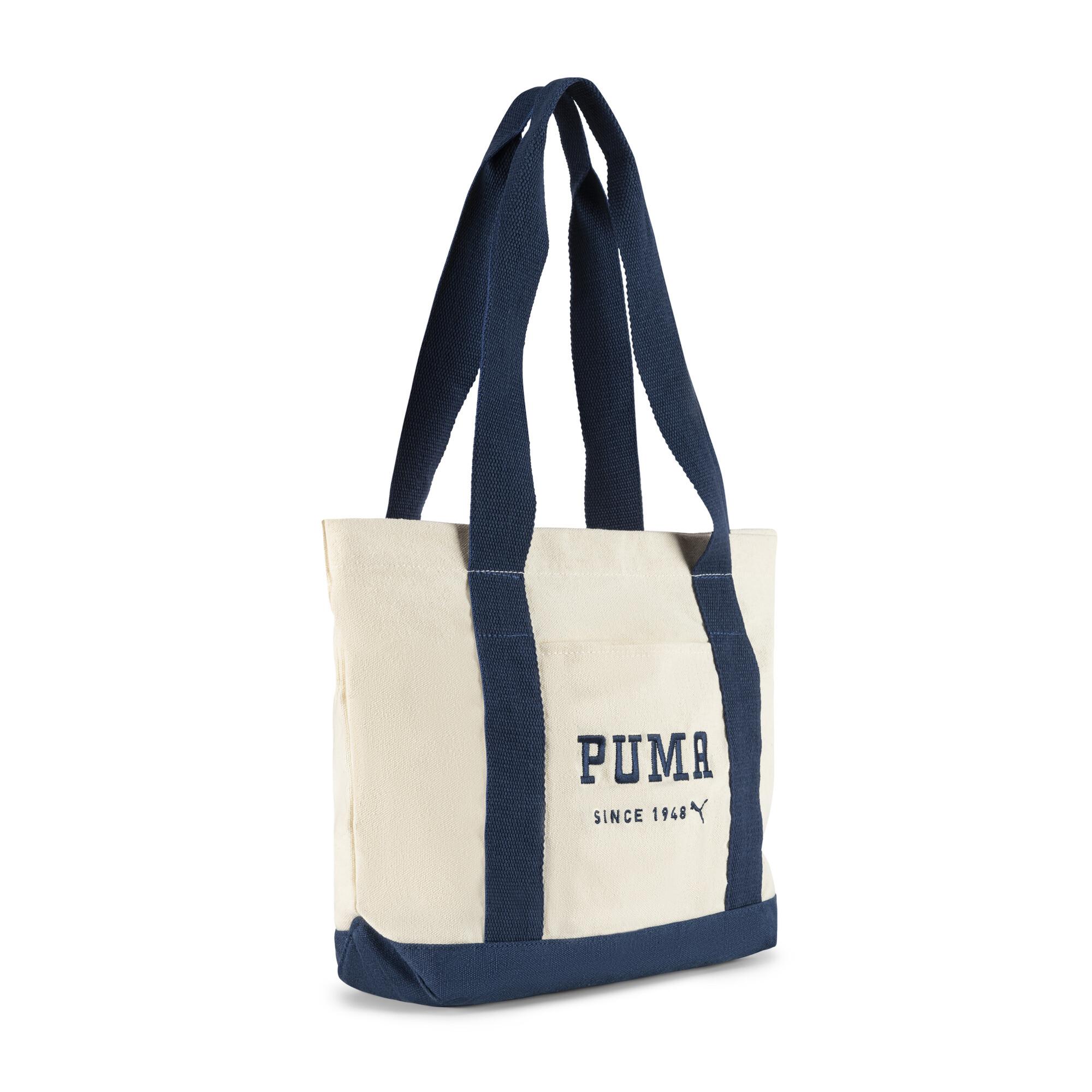 PUMA P Graphic Packable Tote ネイビーブルー PUMA-Schultertasche-Puma-Phase