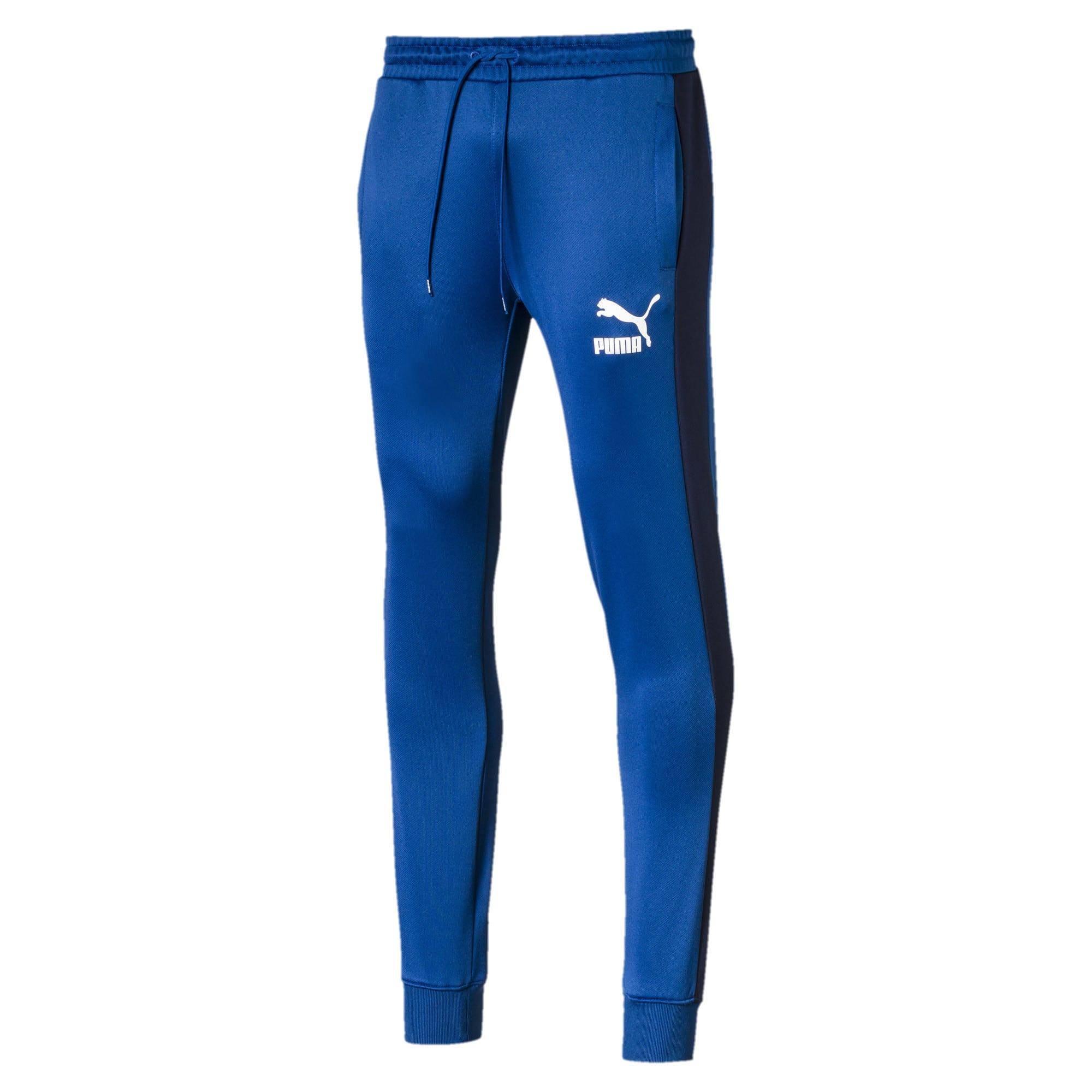 PUMA Synthetic Iconic T7 Men's Track Pants in 39 (Blue) for Men - Lyst