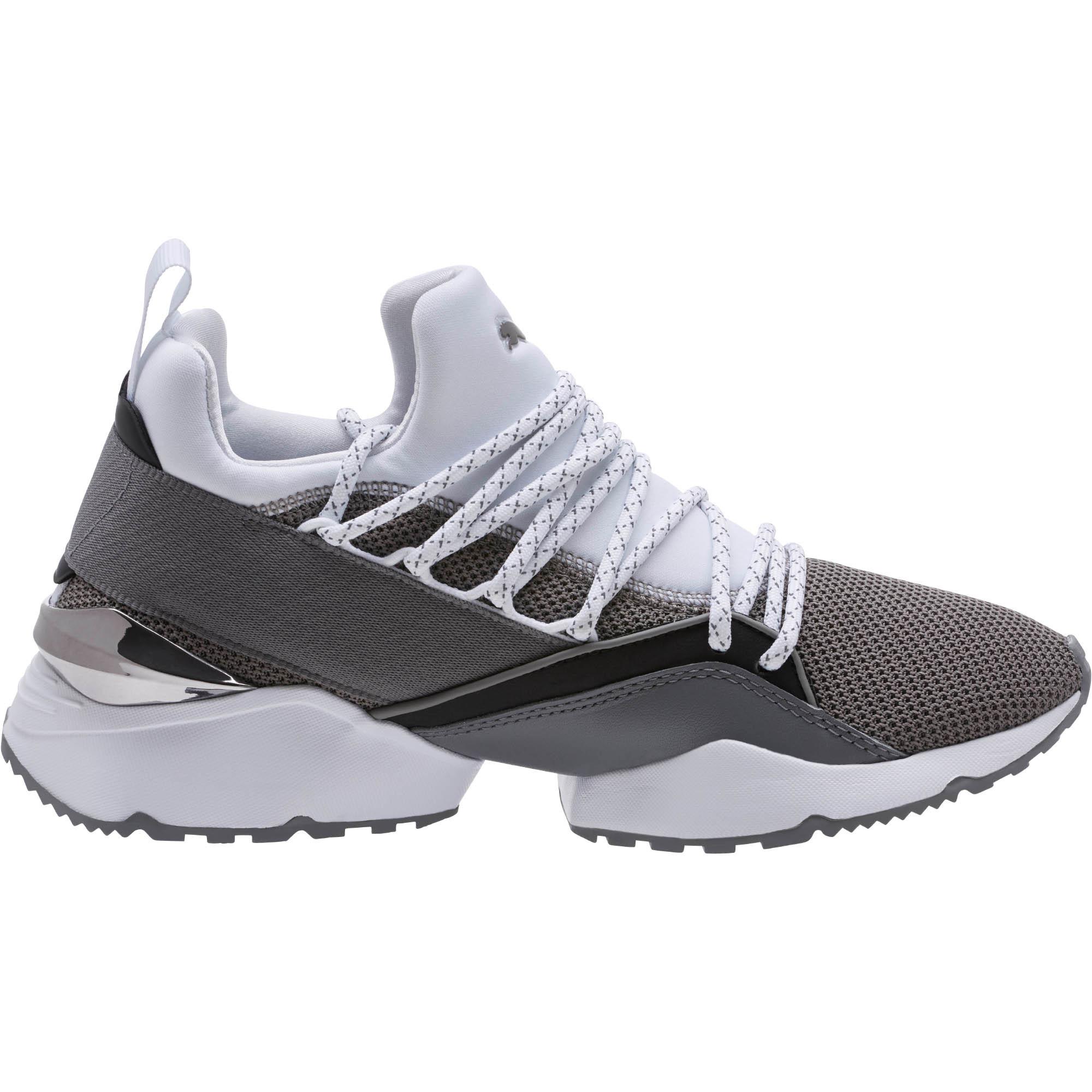 PUMA Muse Maia Smet in Gray - Lyst