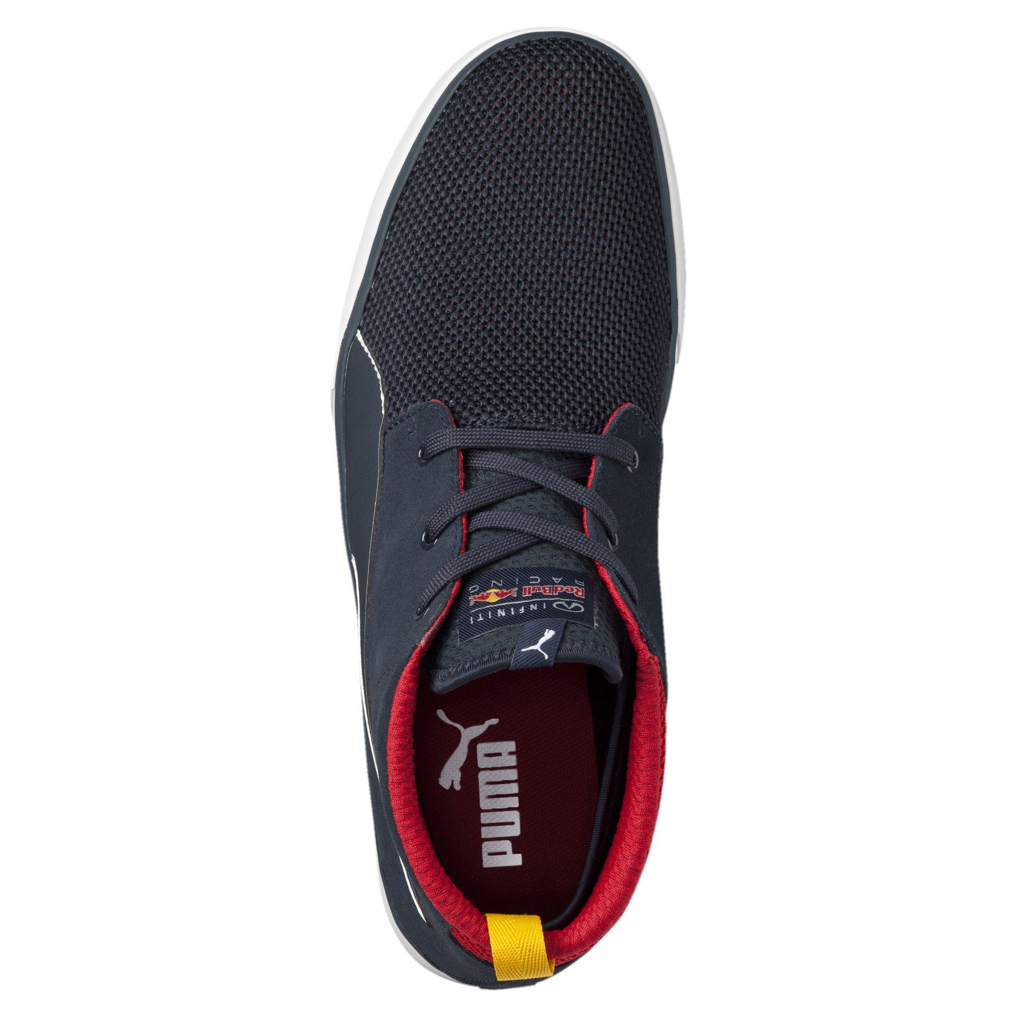 PUMA Suede Red Bull Racing Desert Boot Vulc Men's Shoes for Men - Lyst