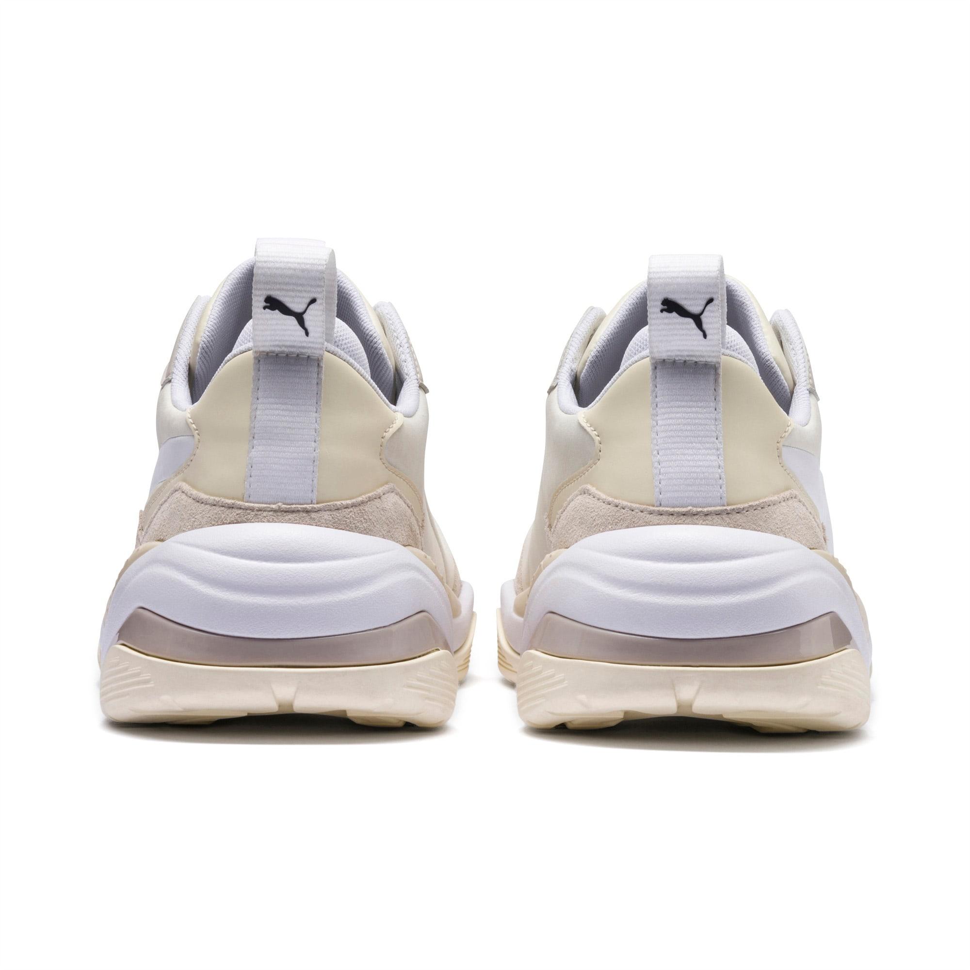 PUMA Leather Thunder Nature Sneakers in s Gray-w White-Cloud Cream (White)  - Lyst