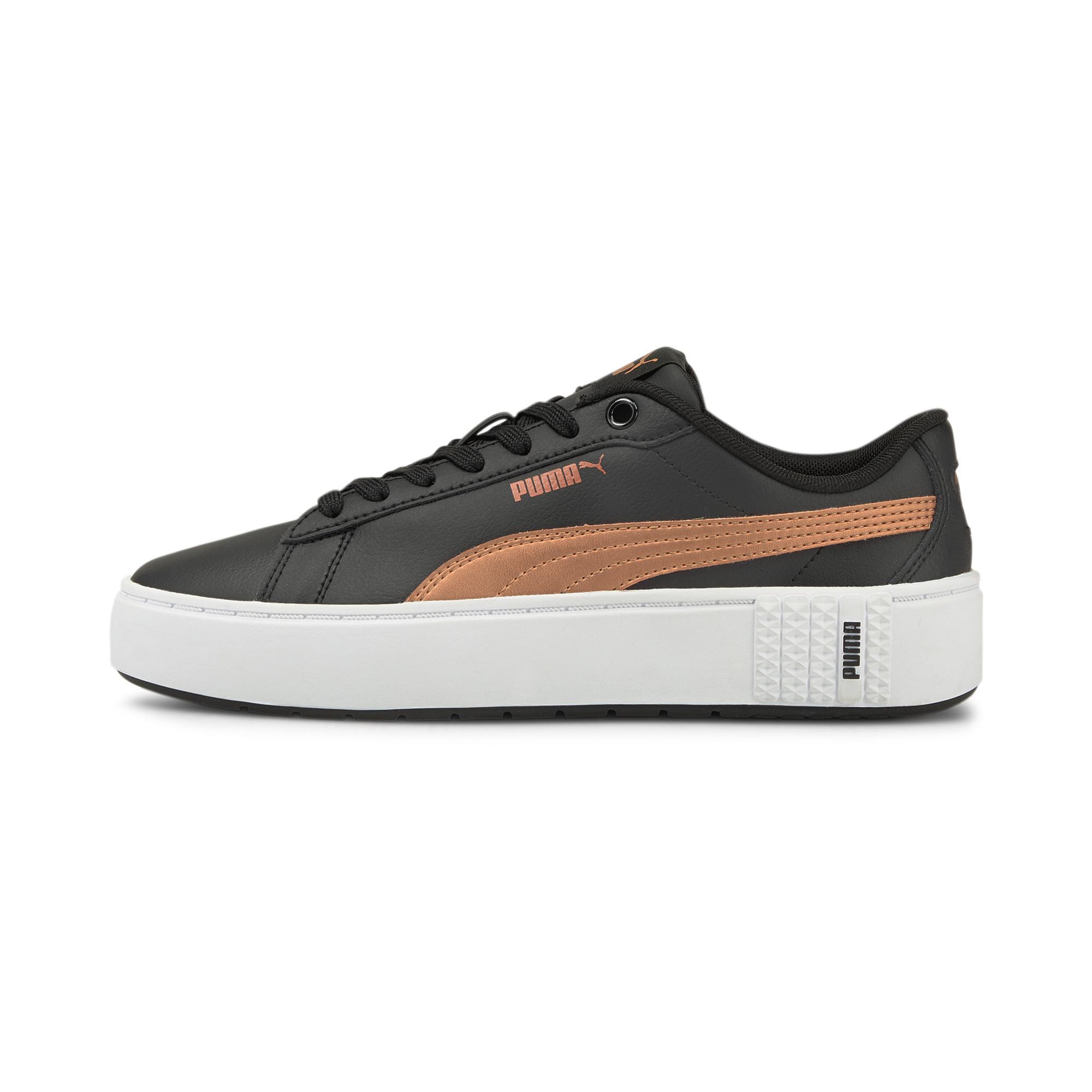 PUMA Smash Platform V2 Sneakers in Black-Copper (Black) - Lyst