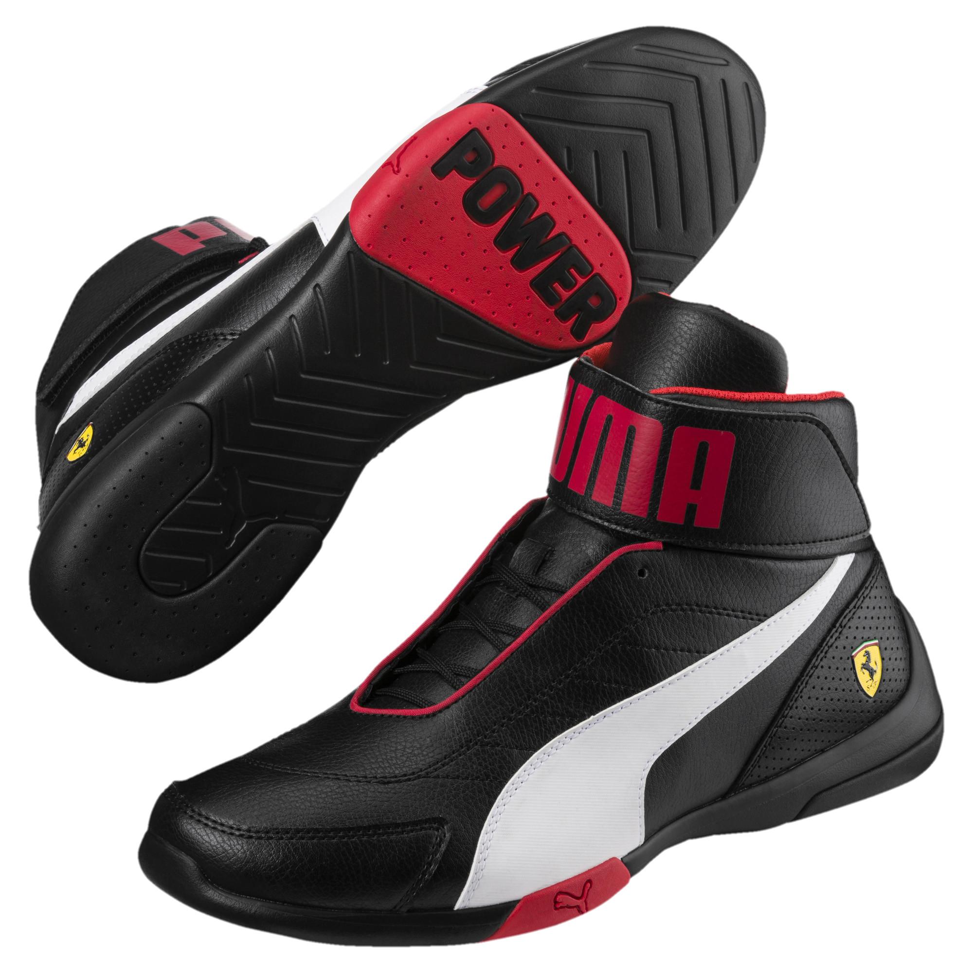 PUMA Synthetic Scuderia Ferrari Kart Cat Mid Iii Hi Top Shoes in 02 ...