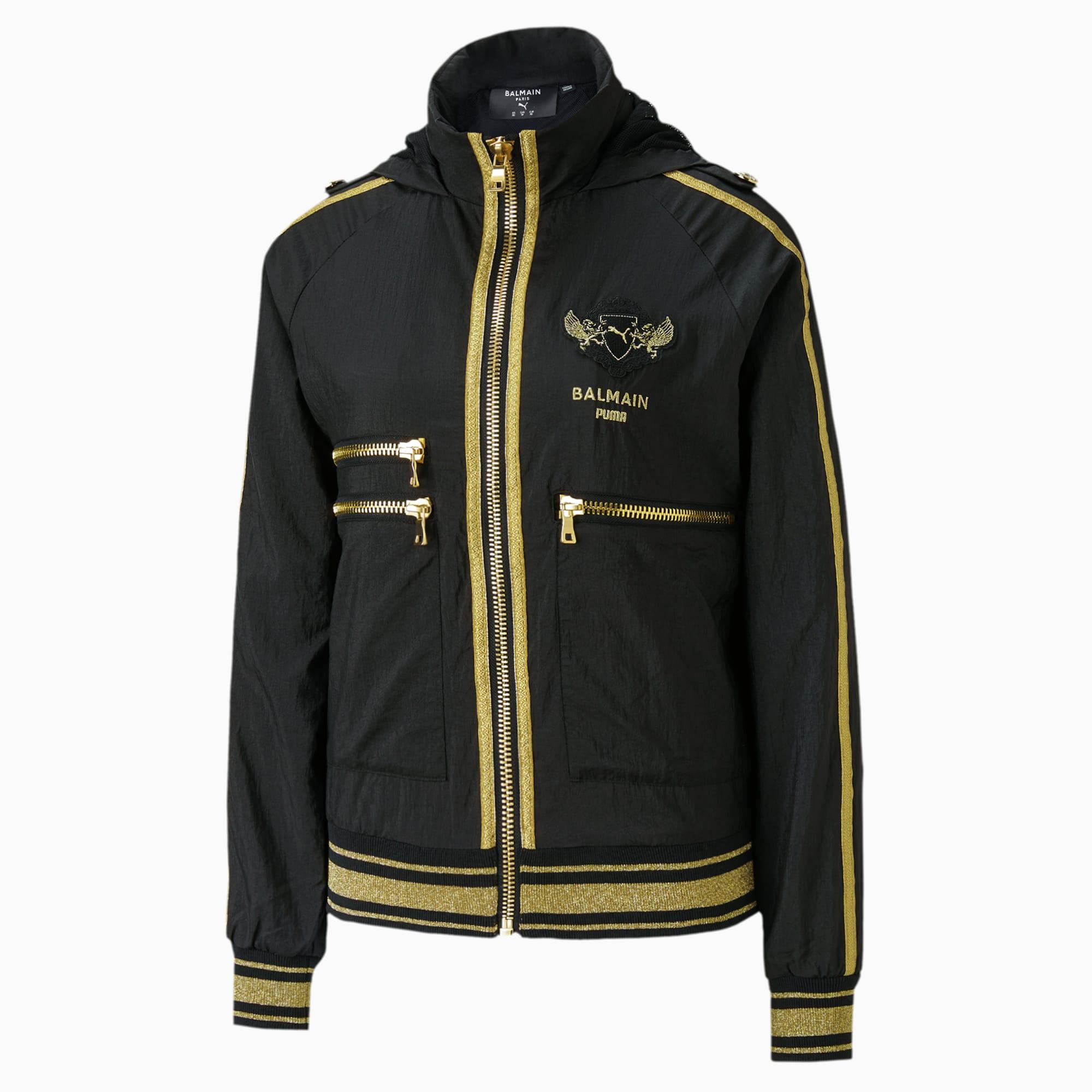 puma track jacket gold