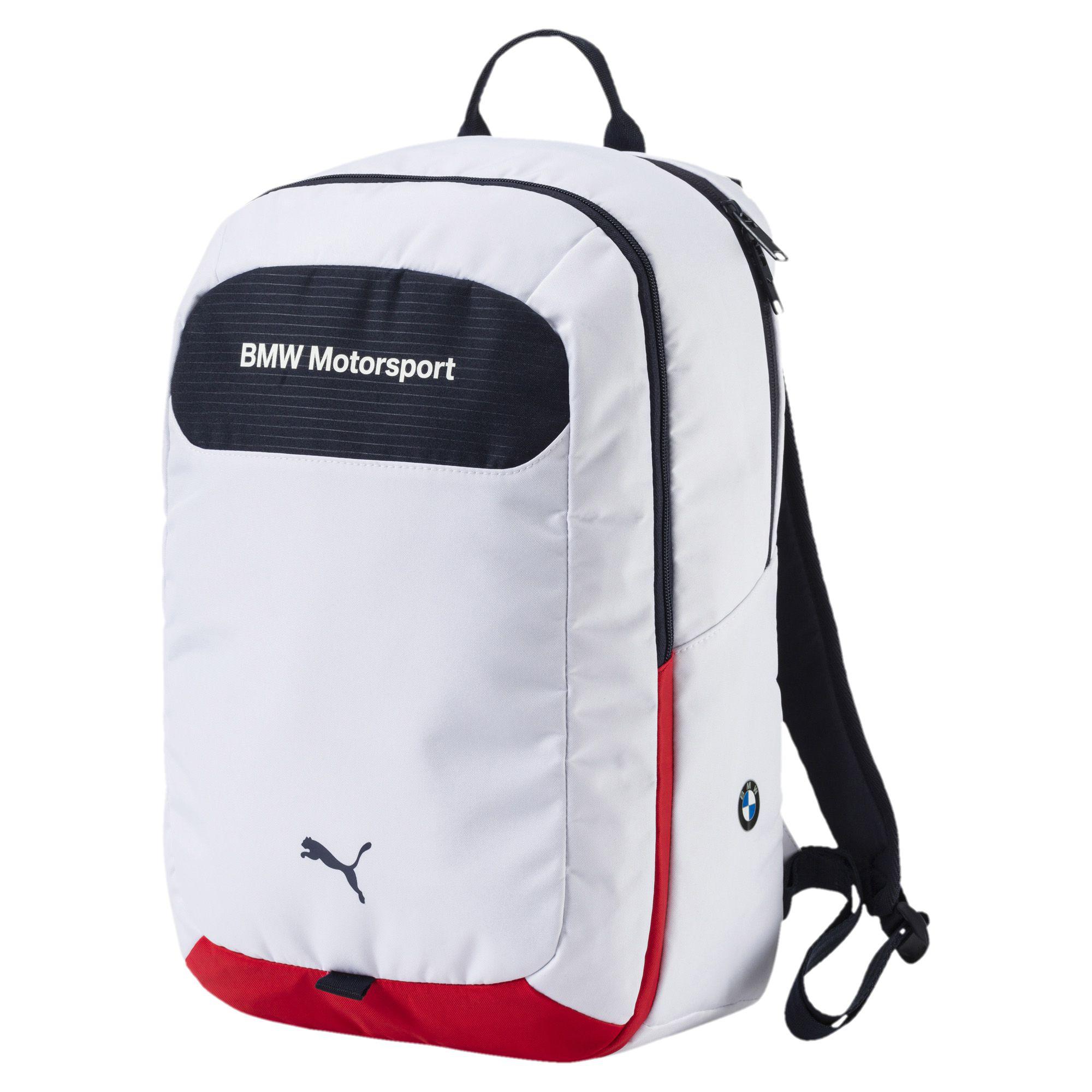 puma bmw backpack yellow