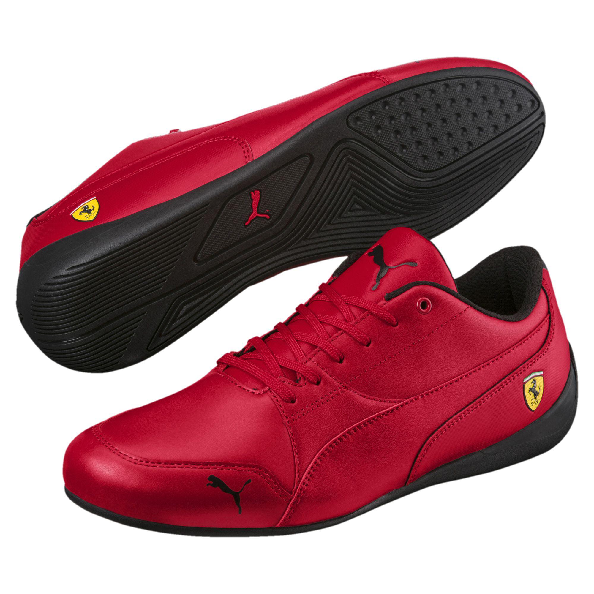 PUMA Synthetic Ferrari Drift Cat 7 Sneakers in Red for Men - Lyst