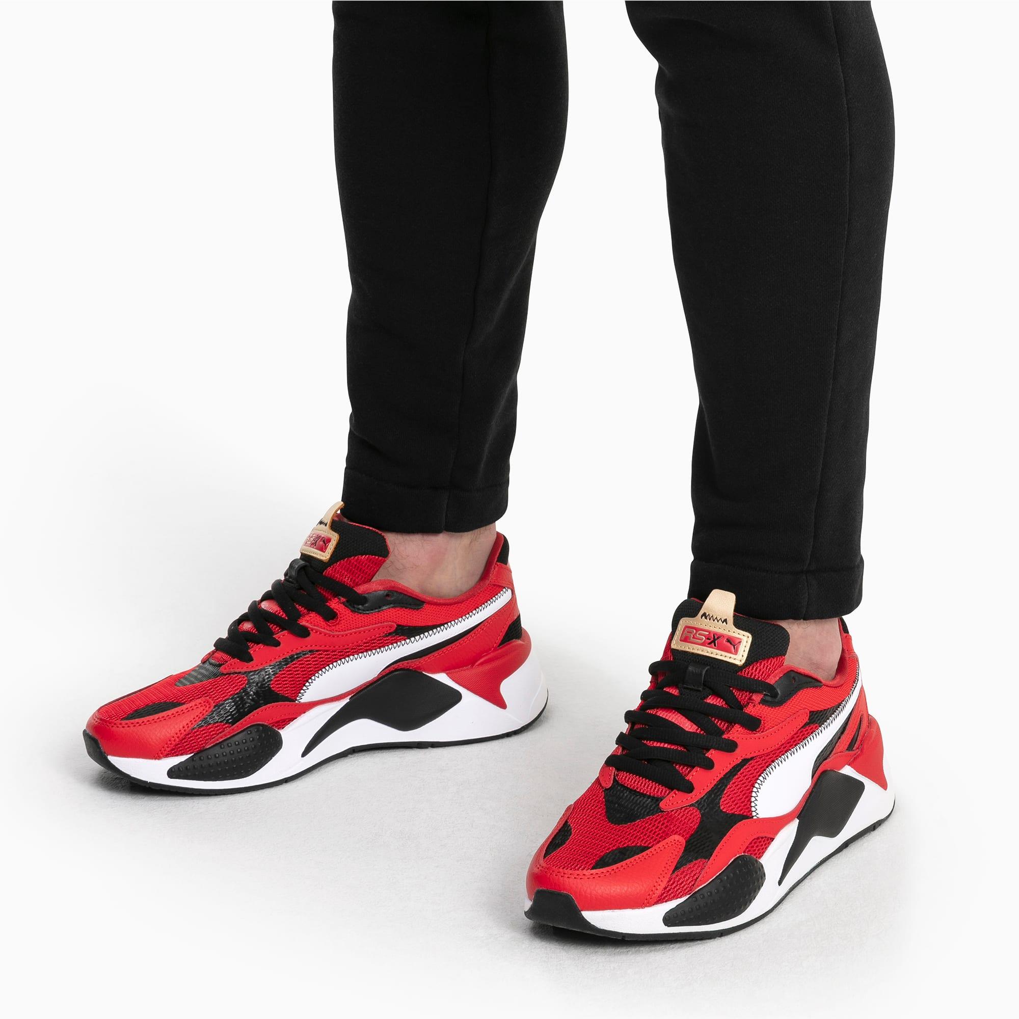 puma rsx red white black
