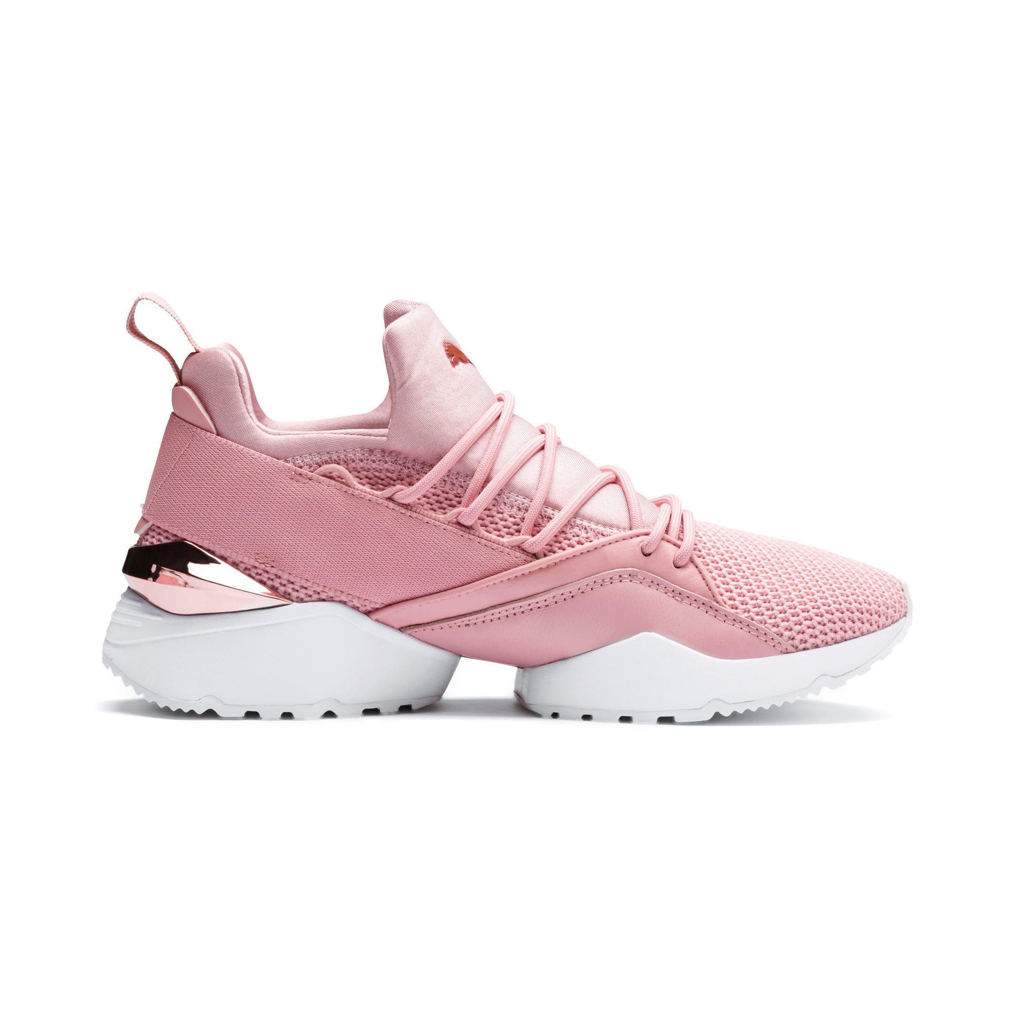 muse maia metallic rose women's sneakers