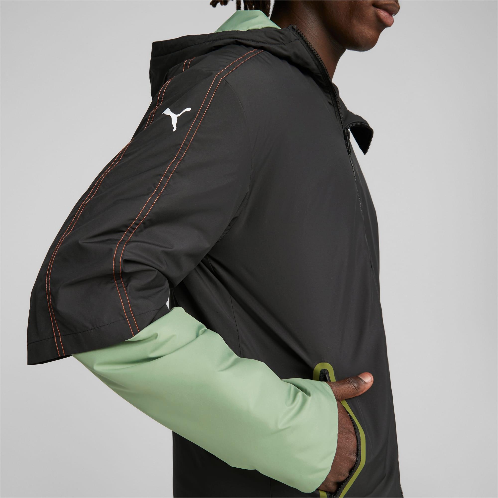 PUMA Mercedes amg Statement Woven Jacket in Green for Men Lyst UK