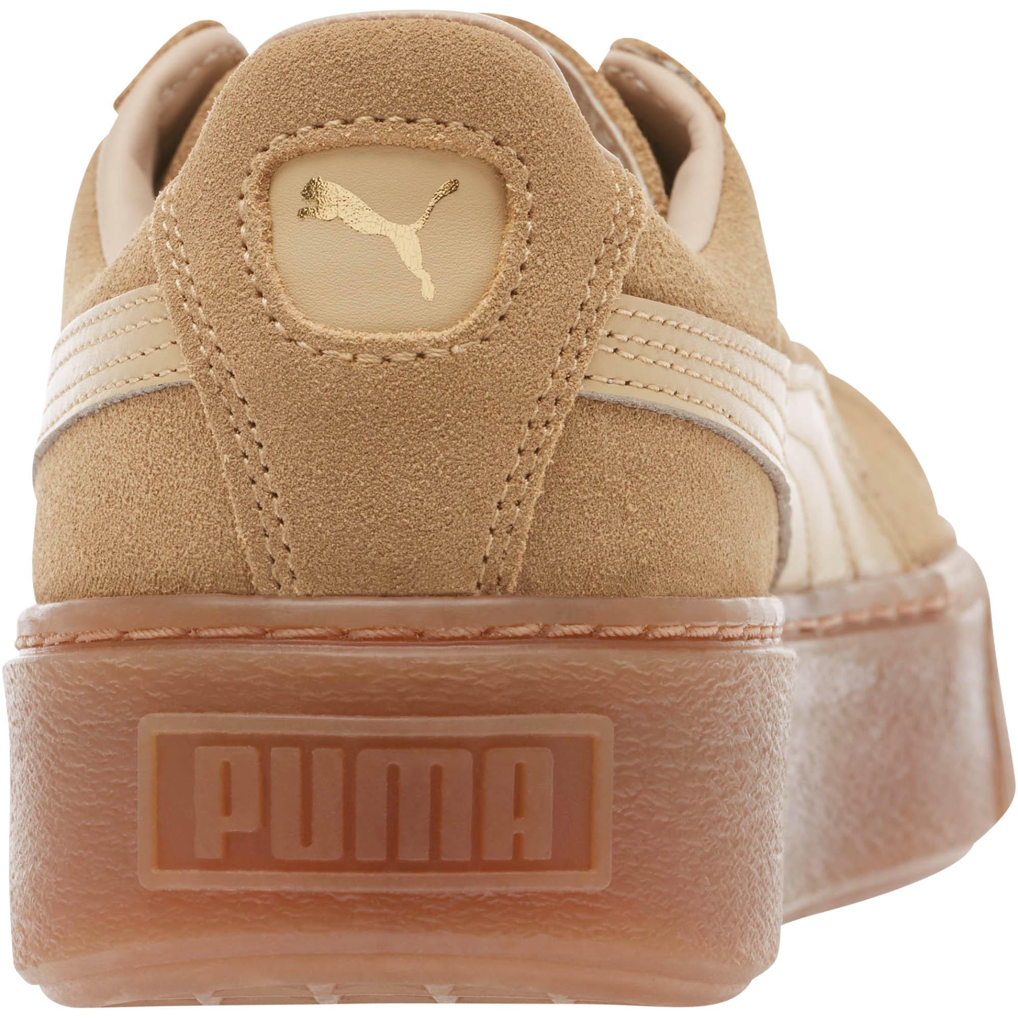 blozen Glans Reden PUMA Suede Platform Core Fashion Sneaker in Brown | Lyst