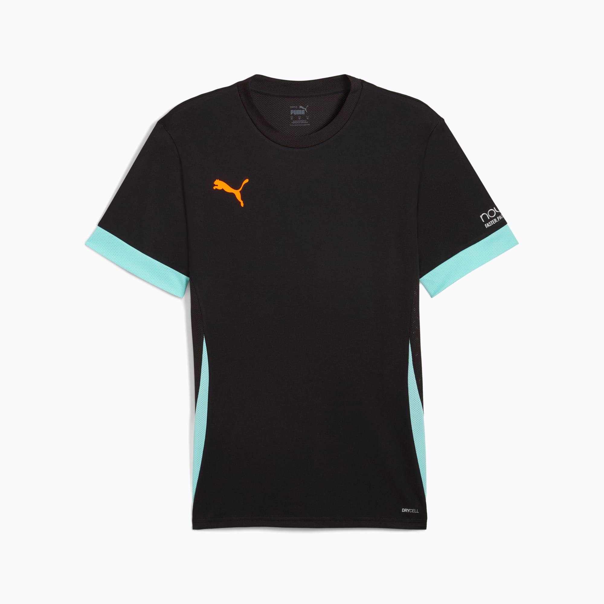 PUMA Individual Padel Jersey /Heat Fire/Safe Lake in Black for Men