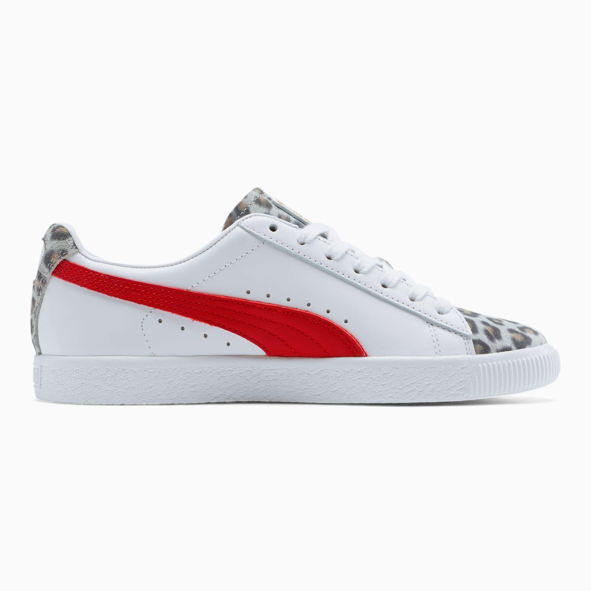 puma clyde leopard