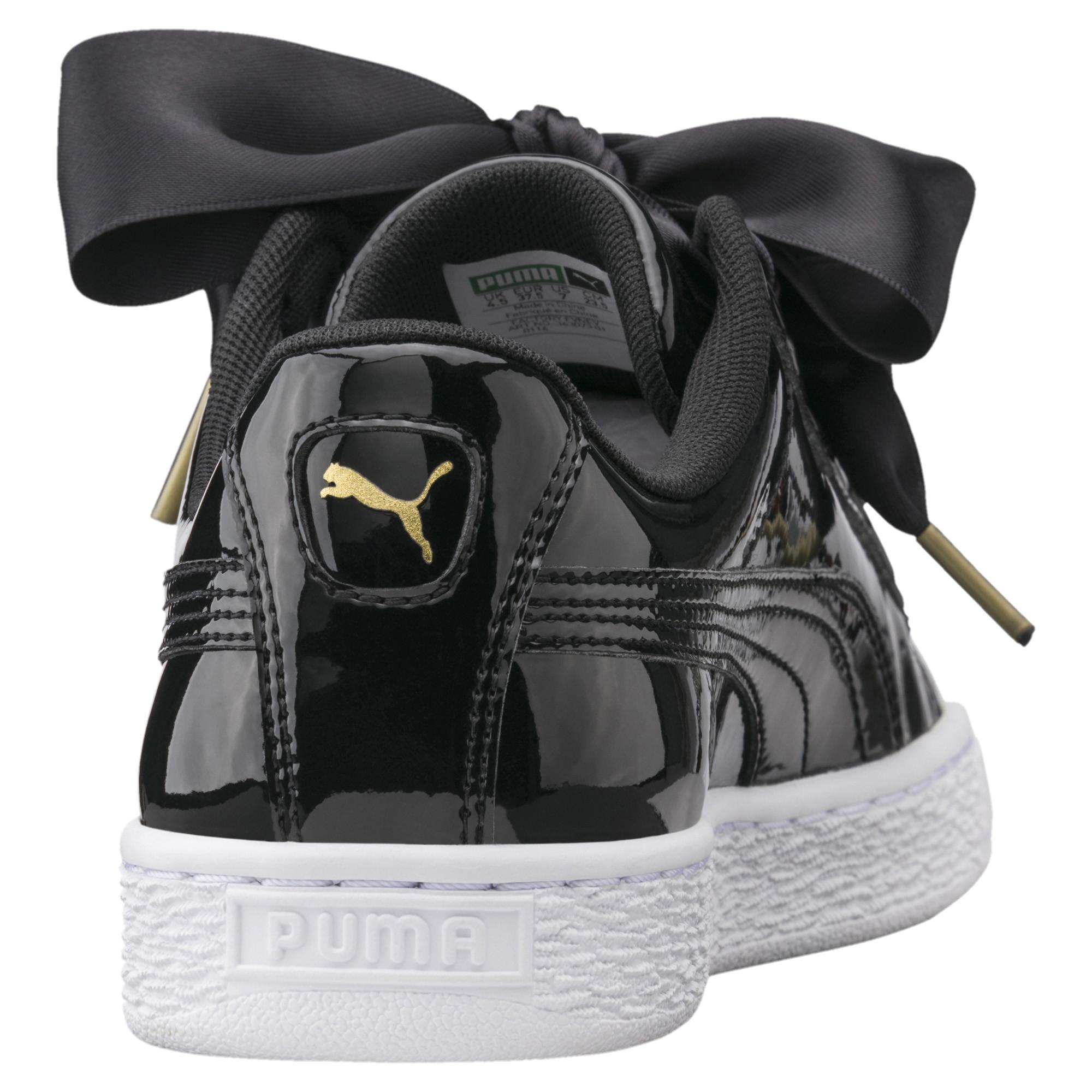 patent leather puma basket