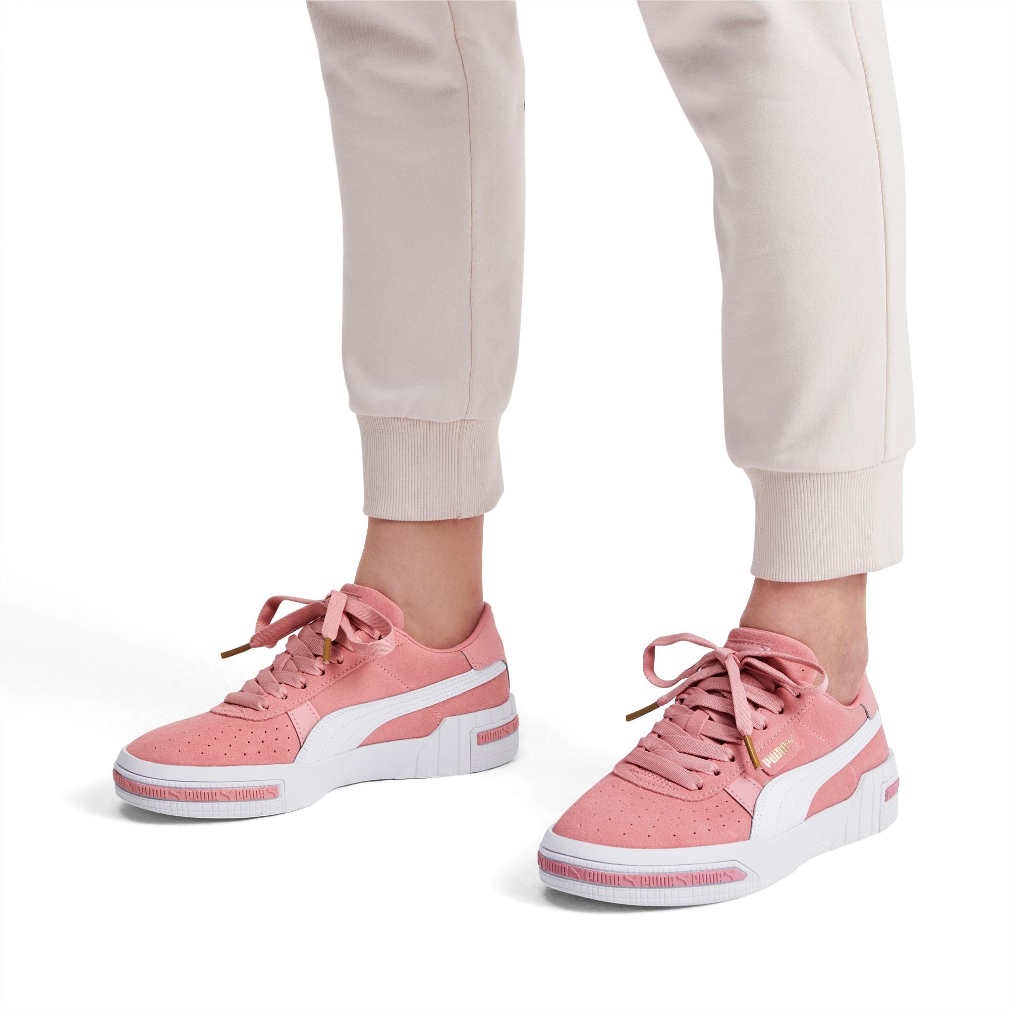 Suede Cali Taped Sneakers in Pink Lyst