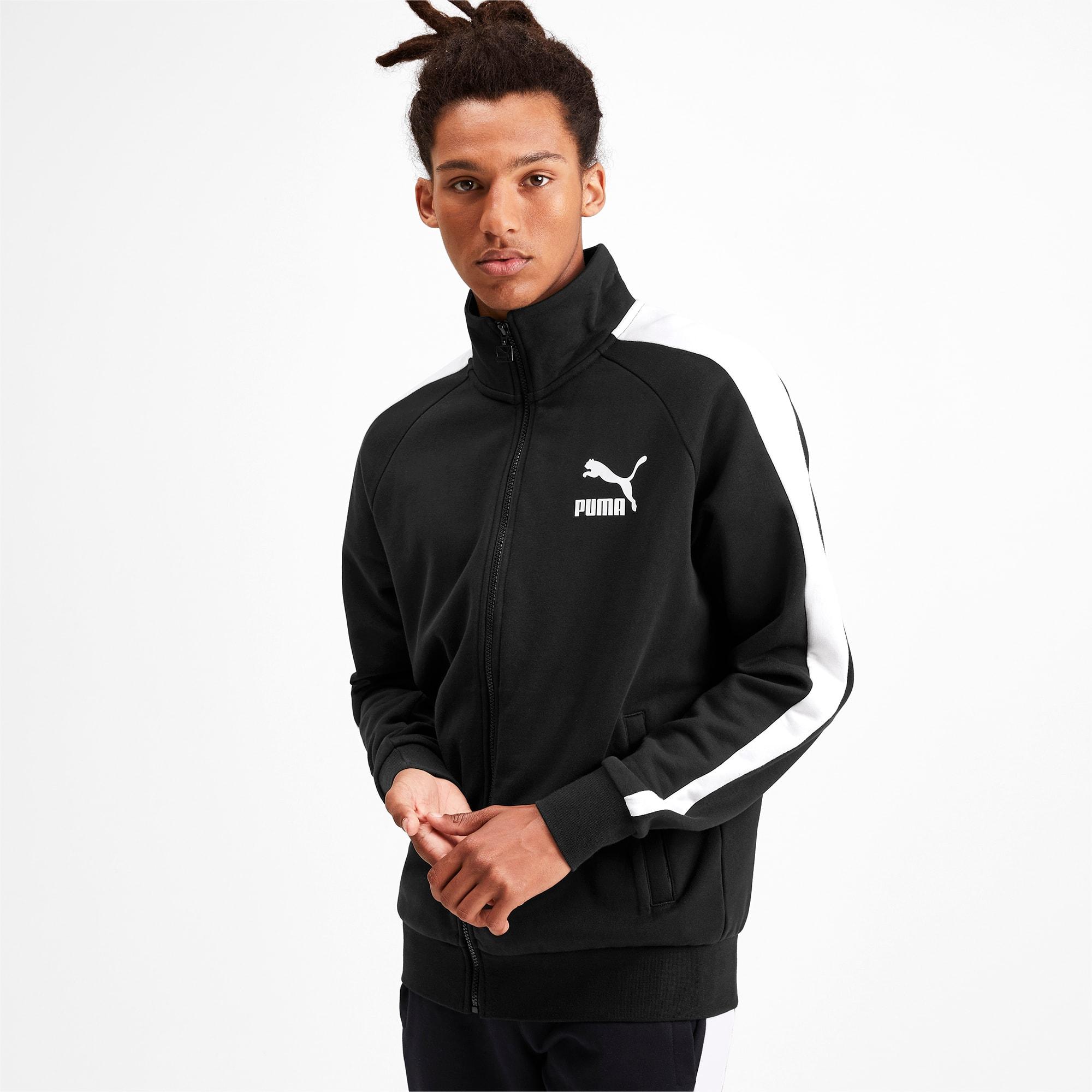 PUMA Cotton Iconic T7 Men's Track Jacket in 01 (Black) for Men - Lyst