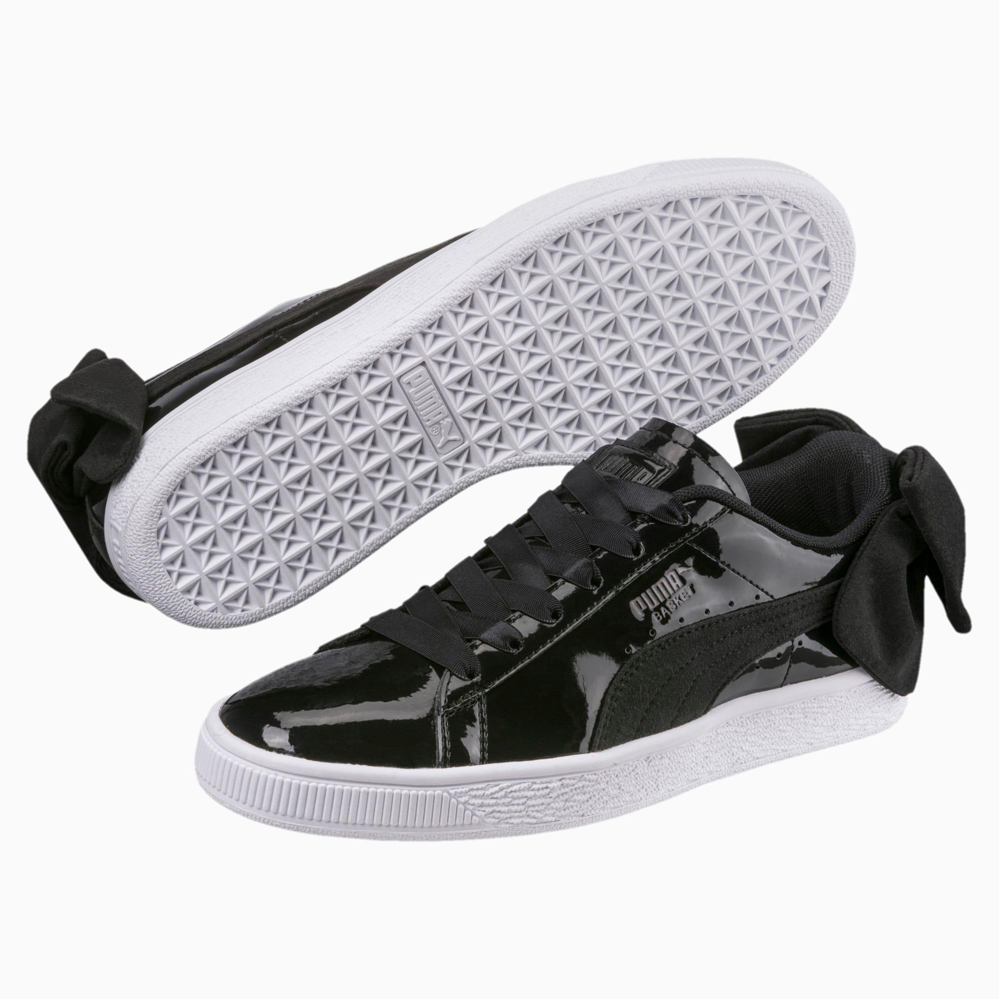 Puma bow sneakers black Clearance