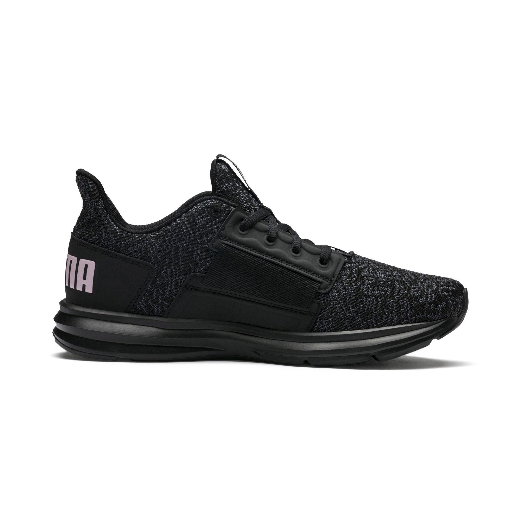 PUMA Enzo Street Knit Interest in Black 