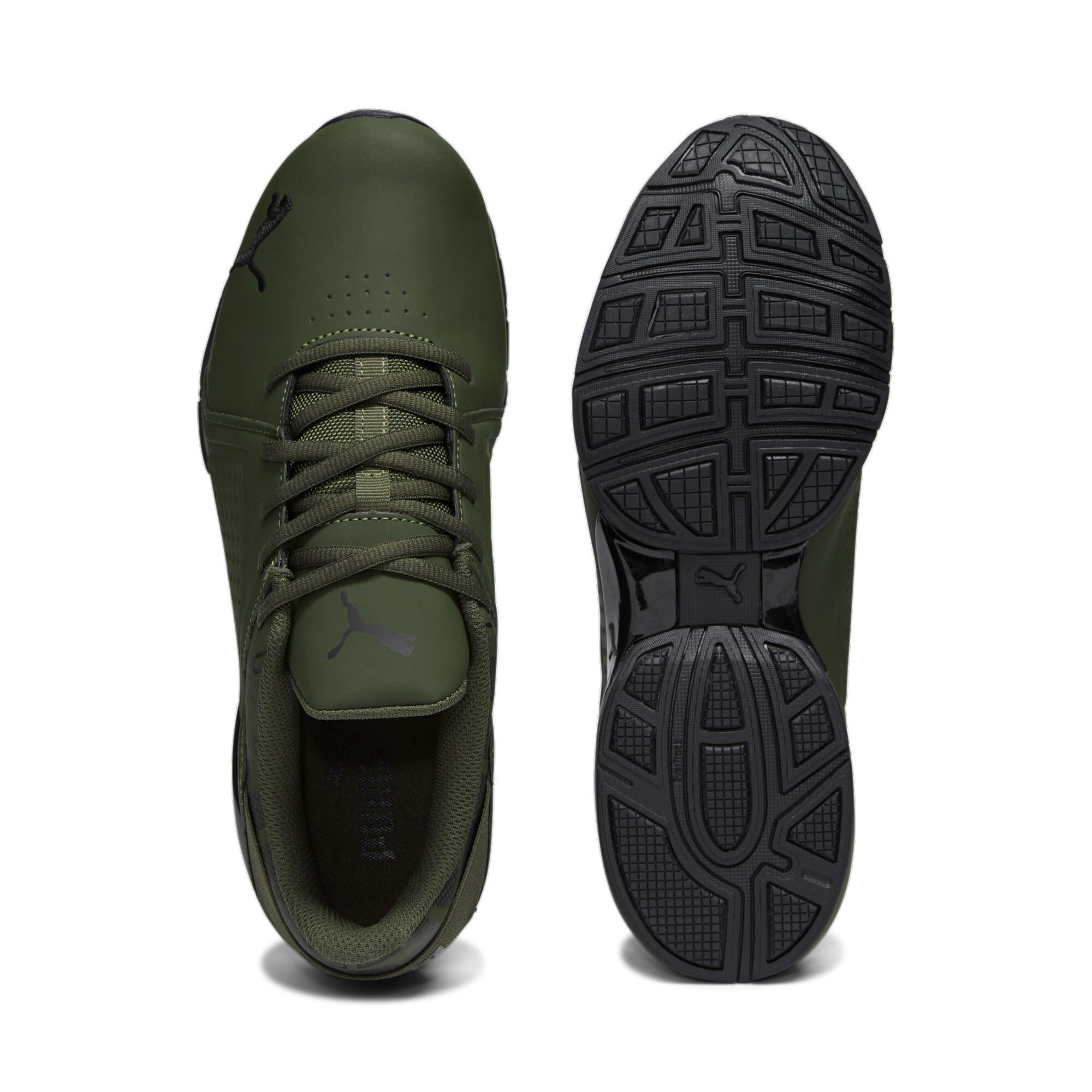 PUMA Viz Runner Repeat Wide Running Shoes in Green for Men | Lyst