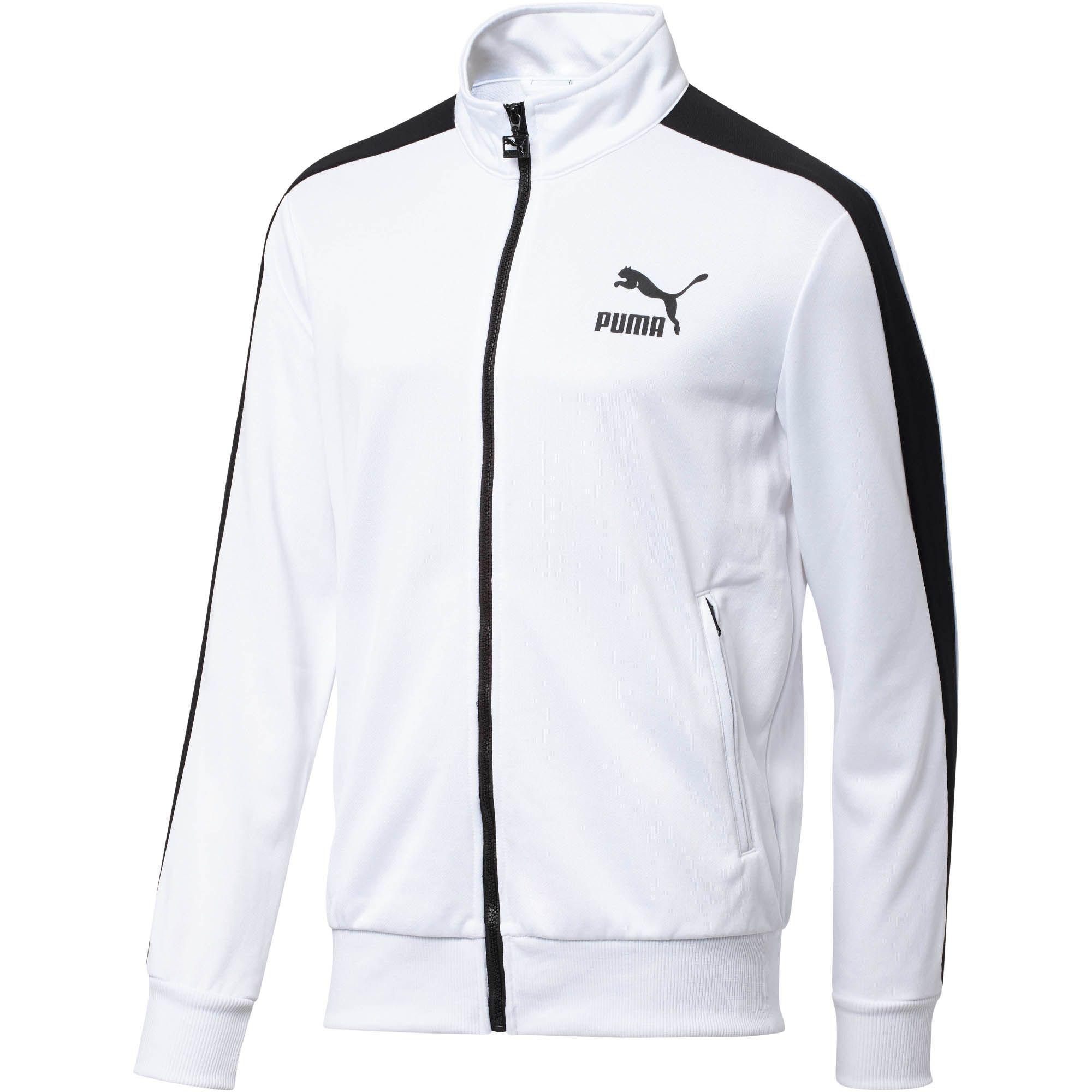 PUMA Synthetic Archive T7 Track Jacket in White for Men - Lyst
