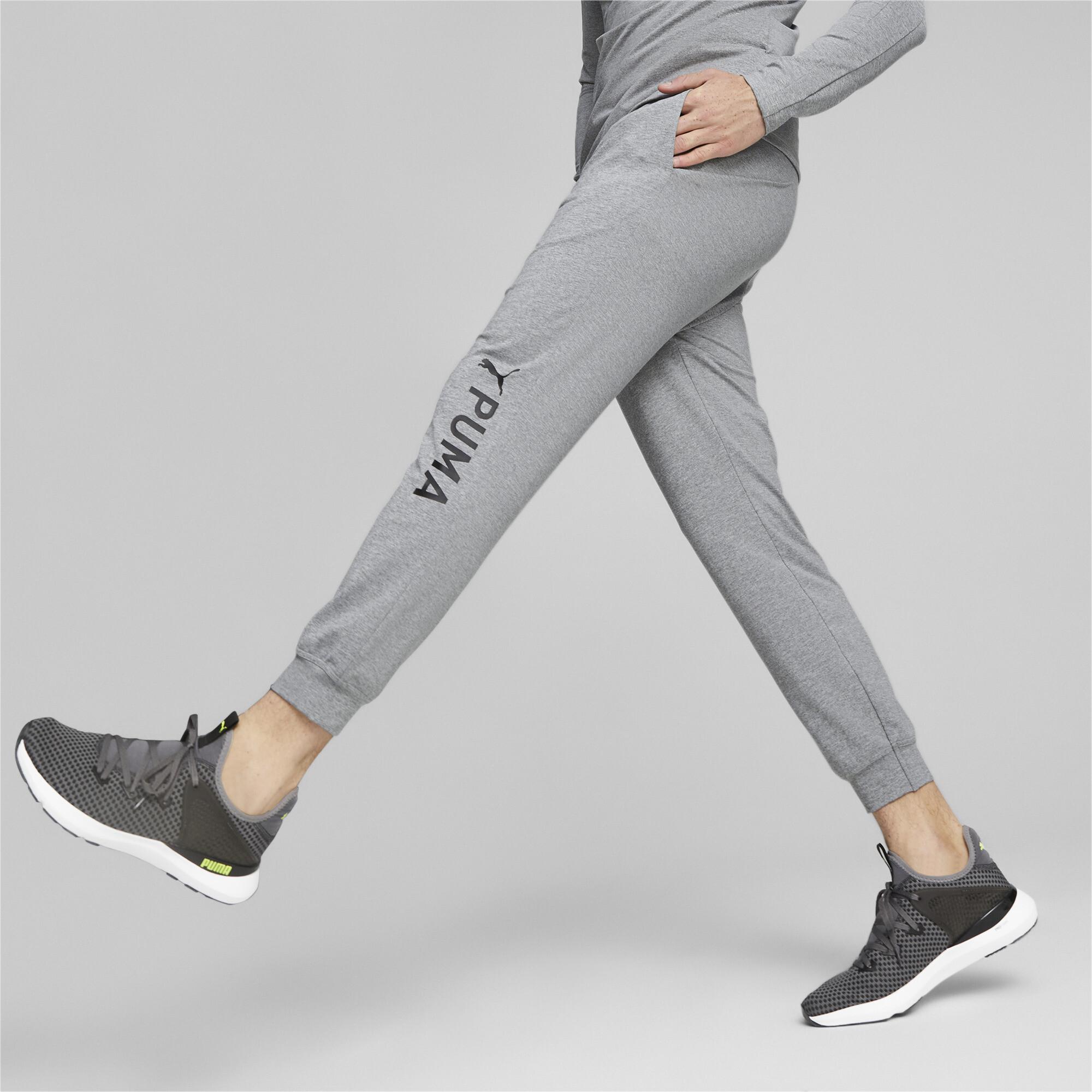 PUMA Fit Polyspan Training Jogger Pants in Gray for Men | Lyst