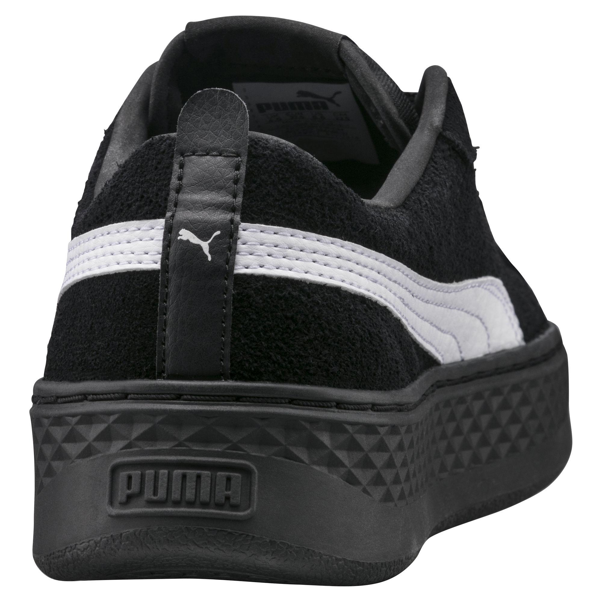 puma smash platform suede
