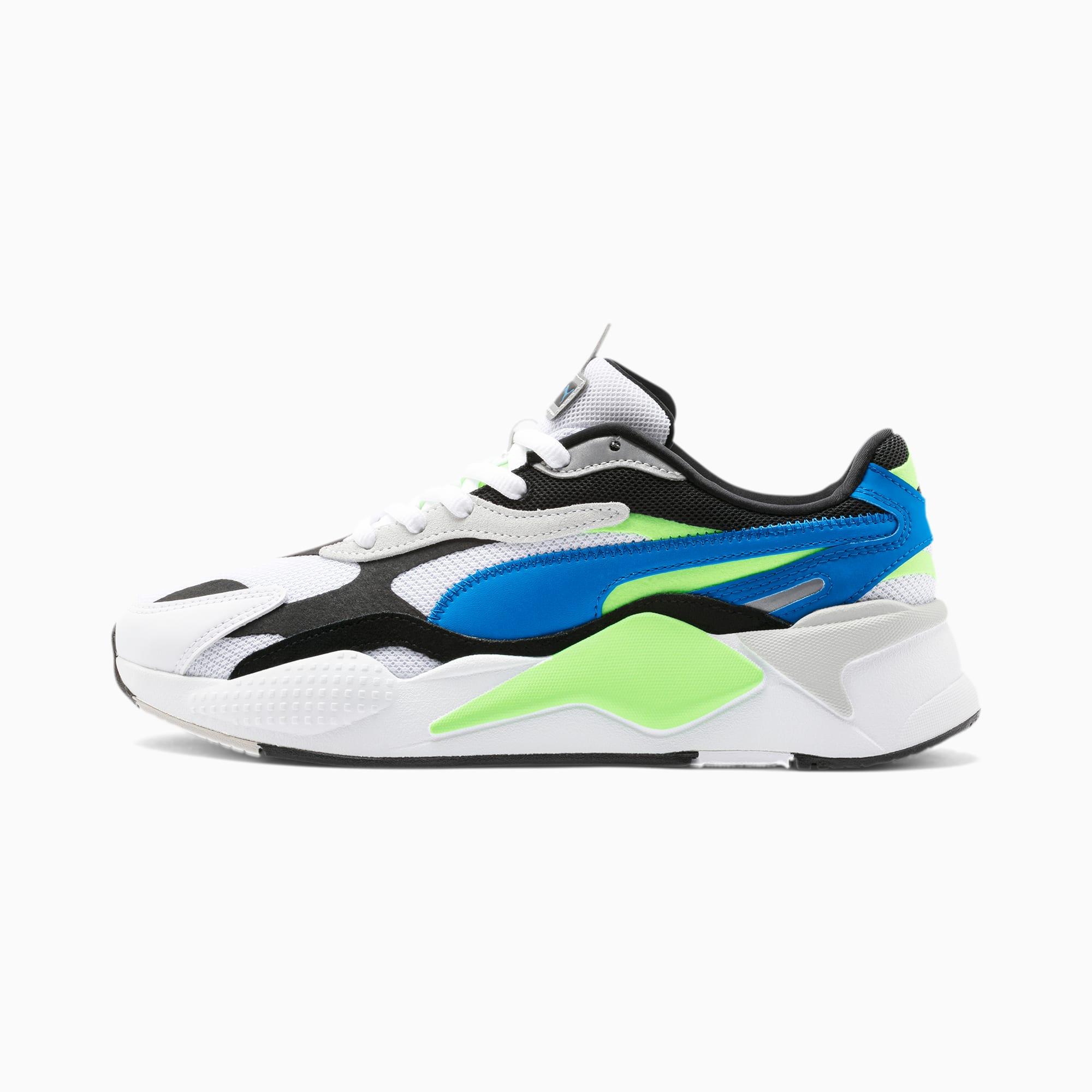 PUMA Suède Rs-x3 Puzzle Soft Sportschoenen in het Blauw - Lyst