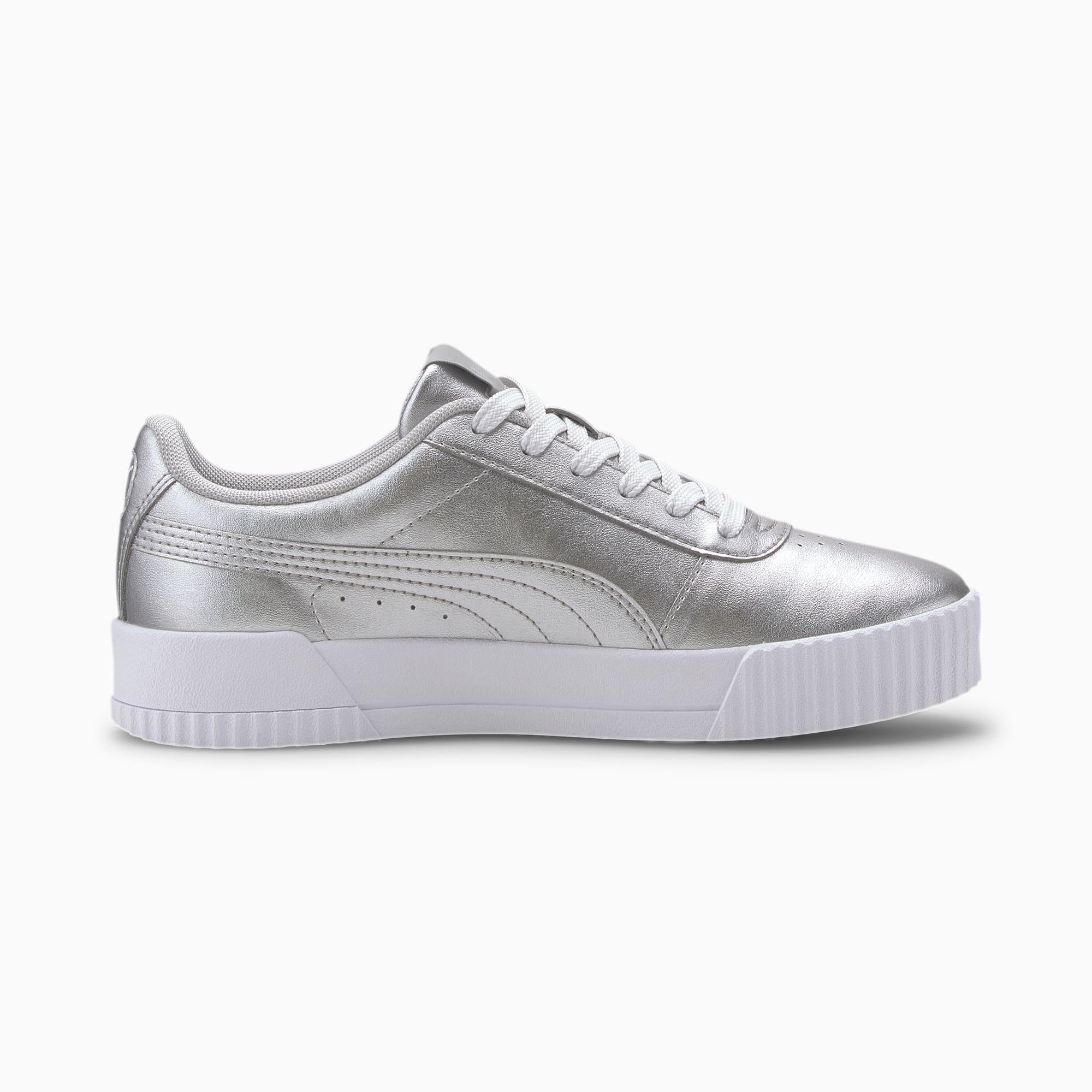 puma carina metallic sneakers