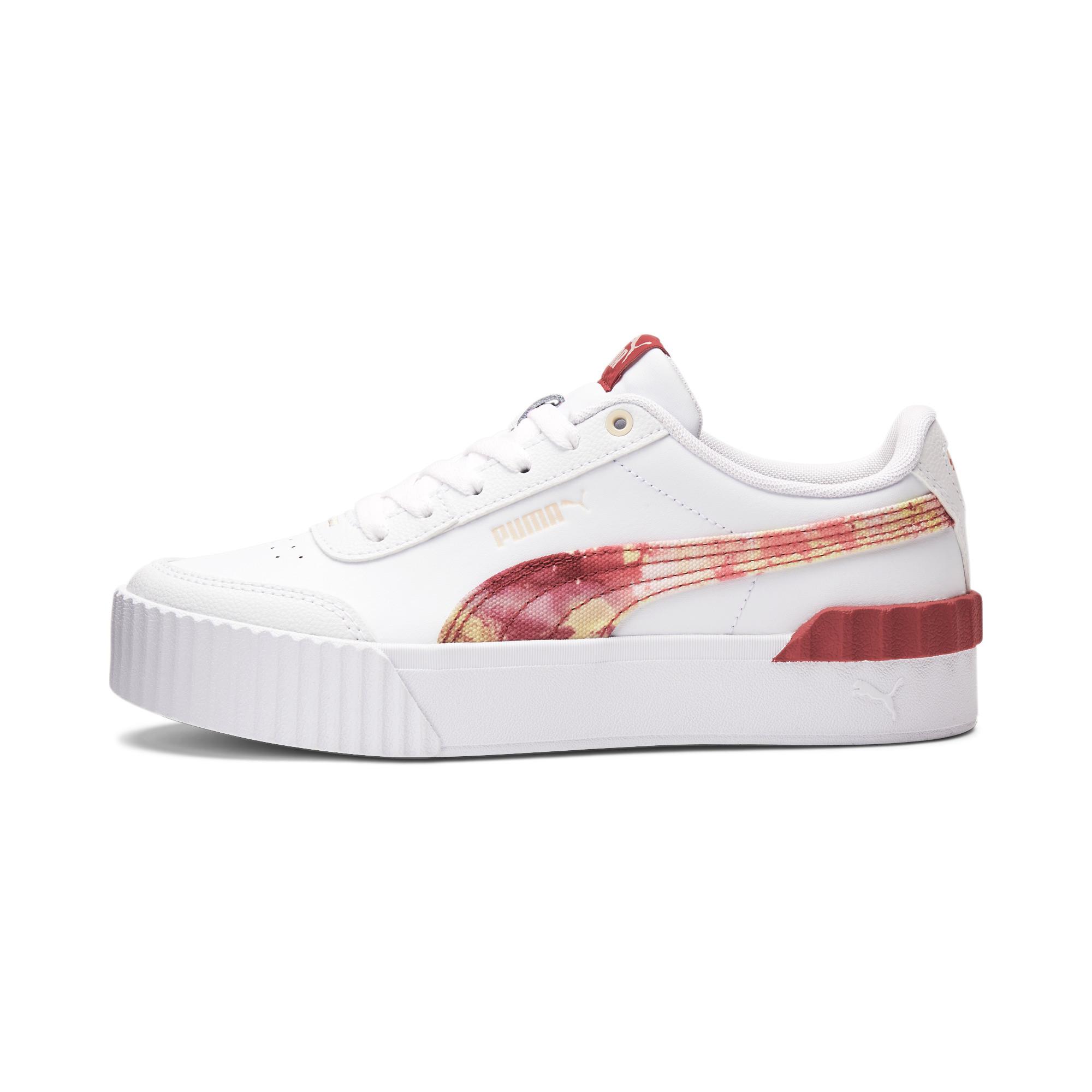 PUMA Carina Lift Watercolor Sneakers in White - Lyst