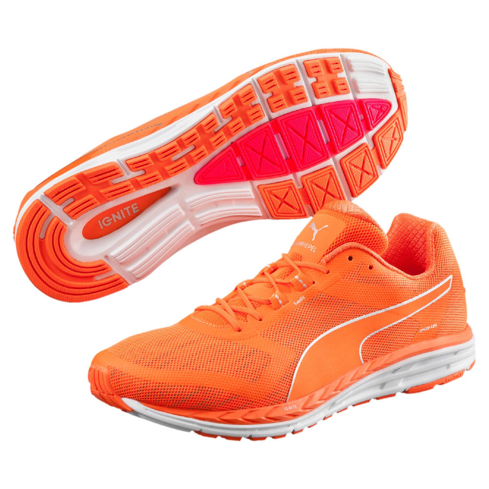 PUMA Speed 500 Ignite Nightcat Men's Running Shoes in Orange-Silver-Orange  (Orange) for Men - Lyst