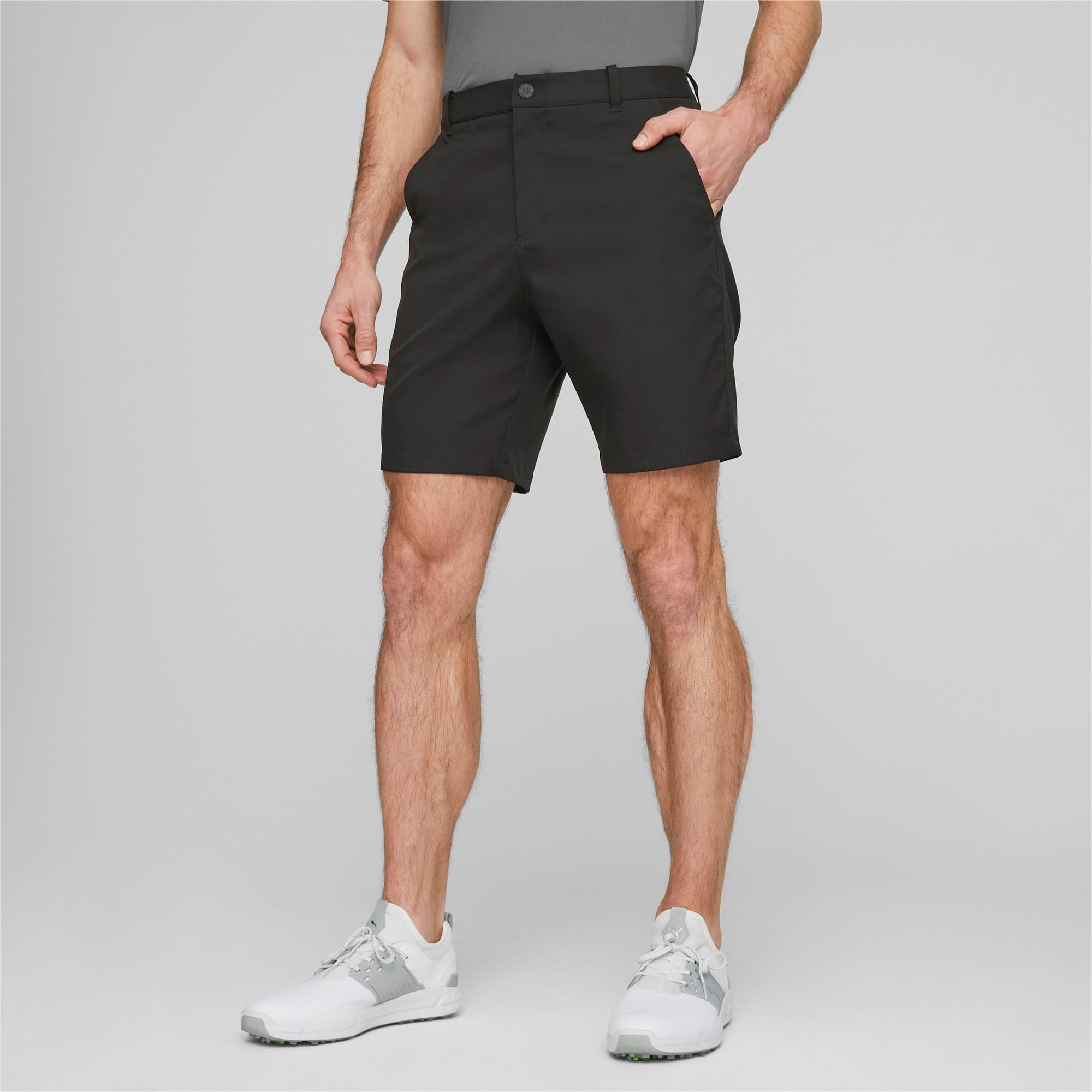 PUMA Dealer 8 Golf Shorts Men in Black for Men | Lyst UK