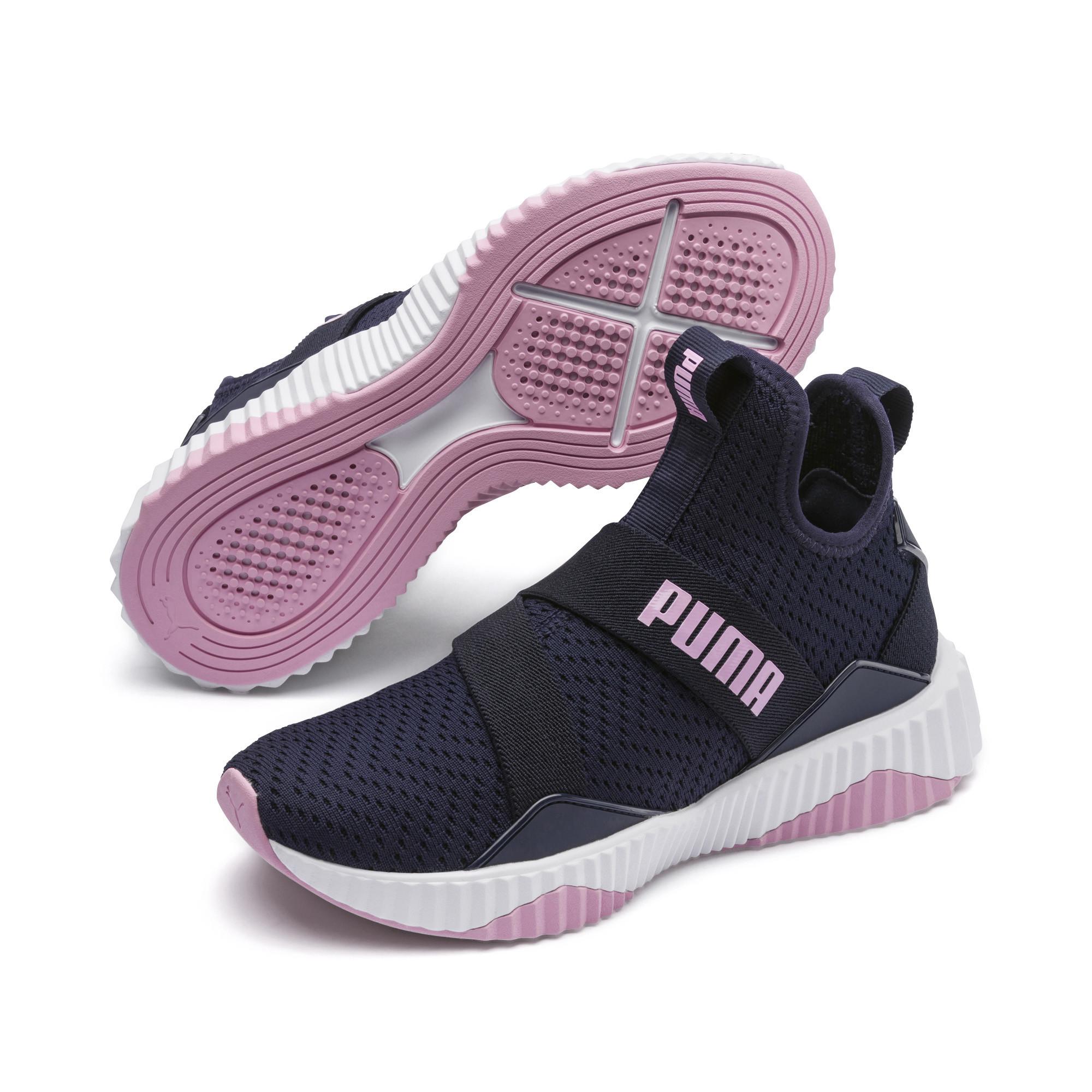 puma defy mid core shoes