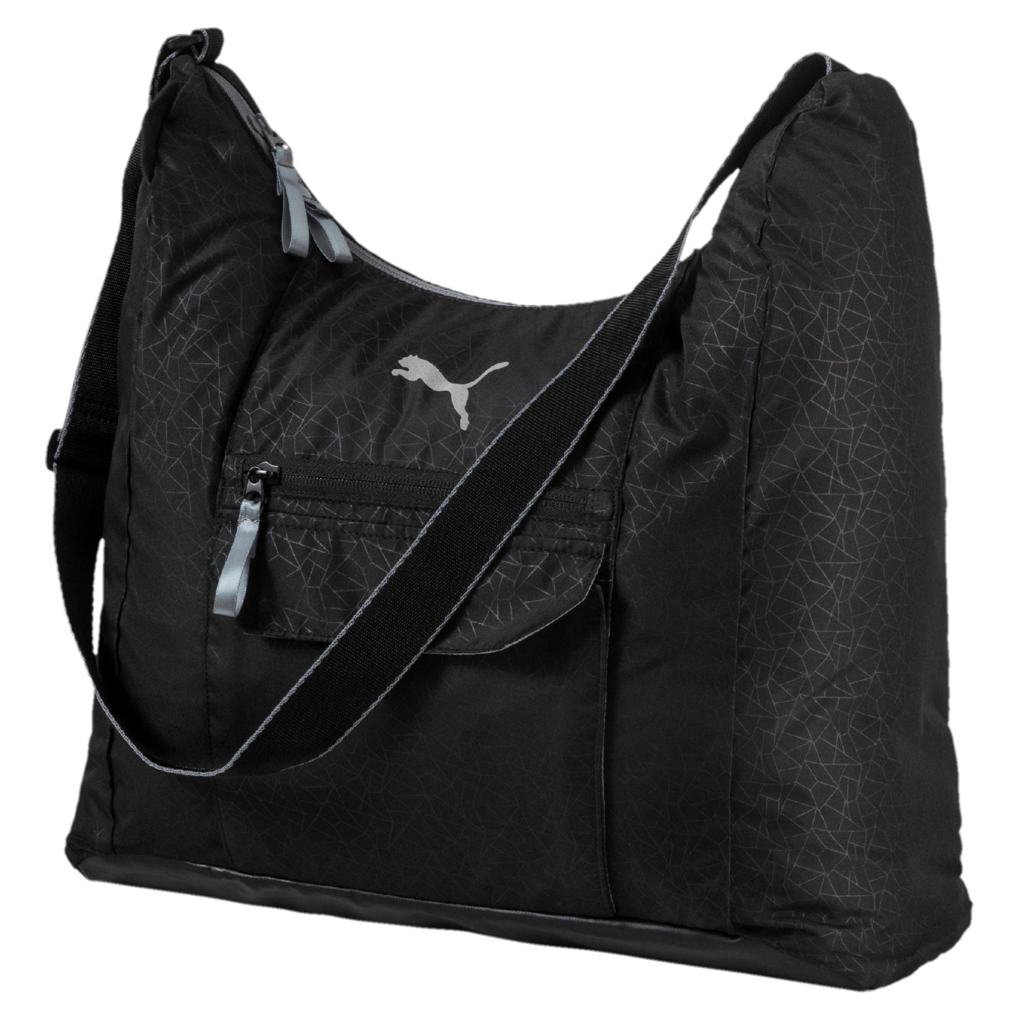 puma black handbag