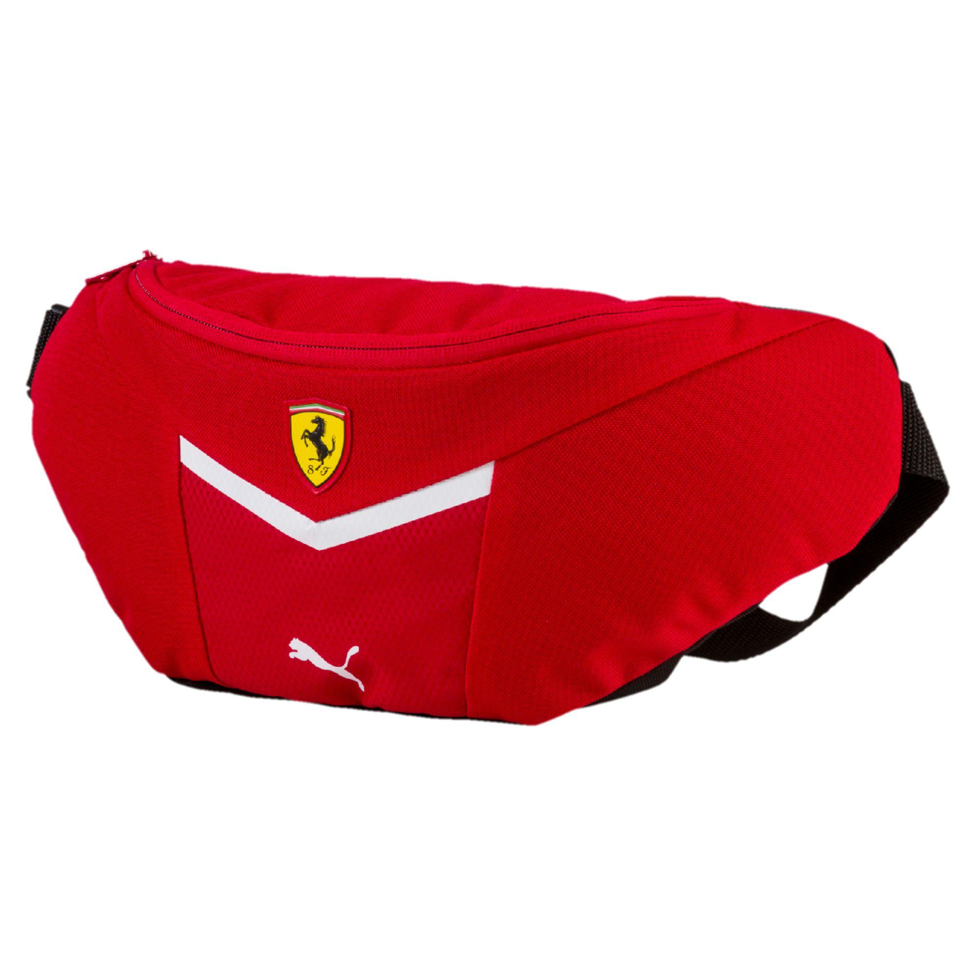 PUMA Synthetic Ferrari Waist Bag in Red for Men - Lyst