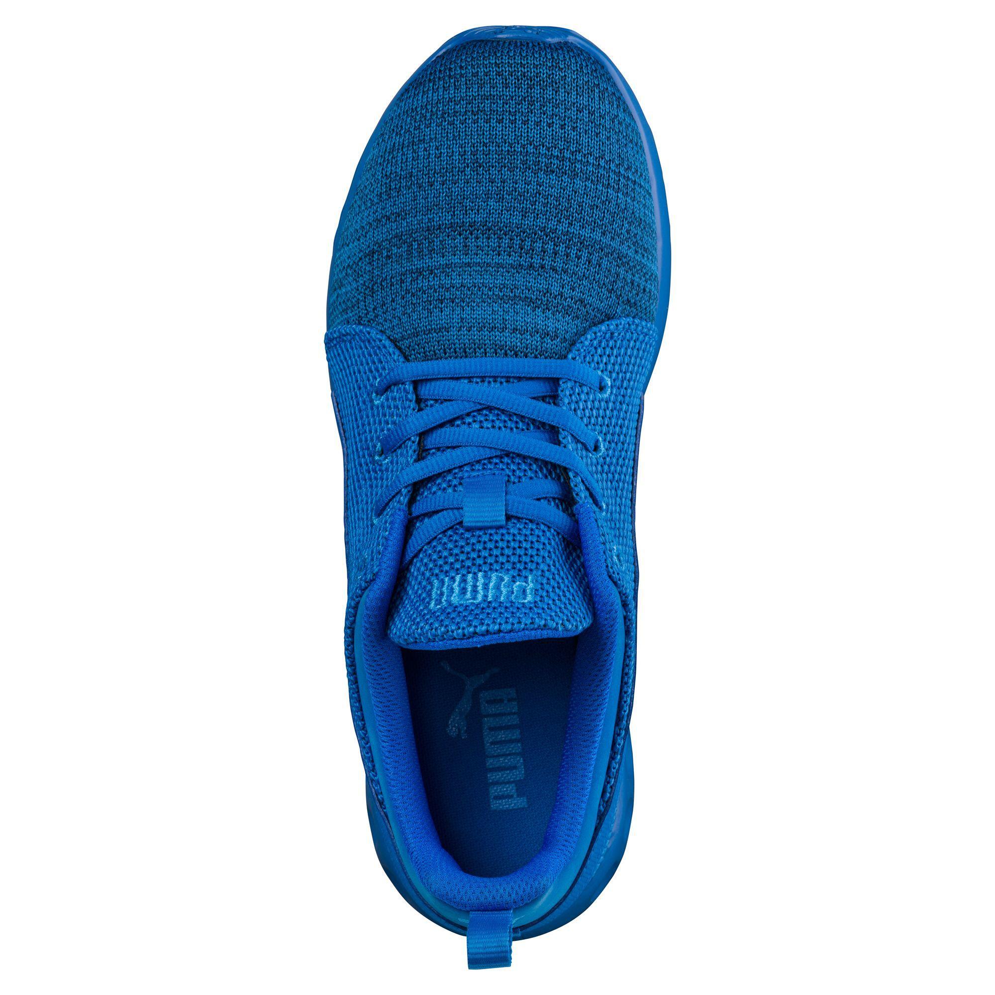 PUMA Lace Carson Runner Knit Eea Men's Running Shoes in Blue for Men - Lyst