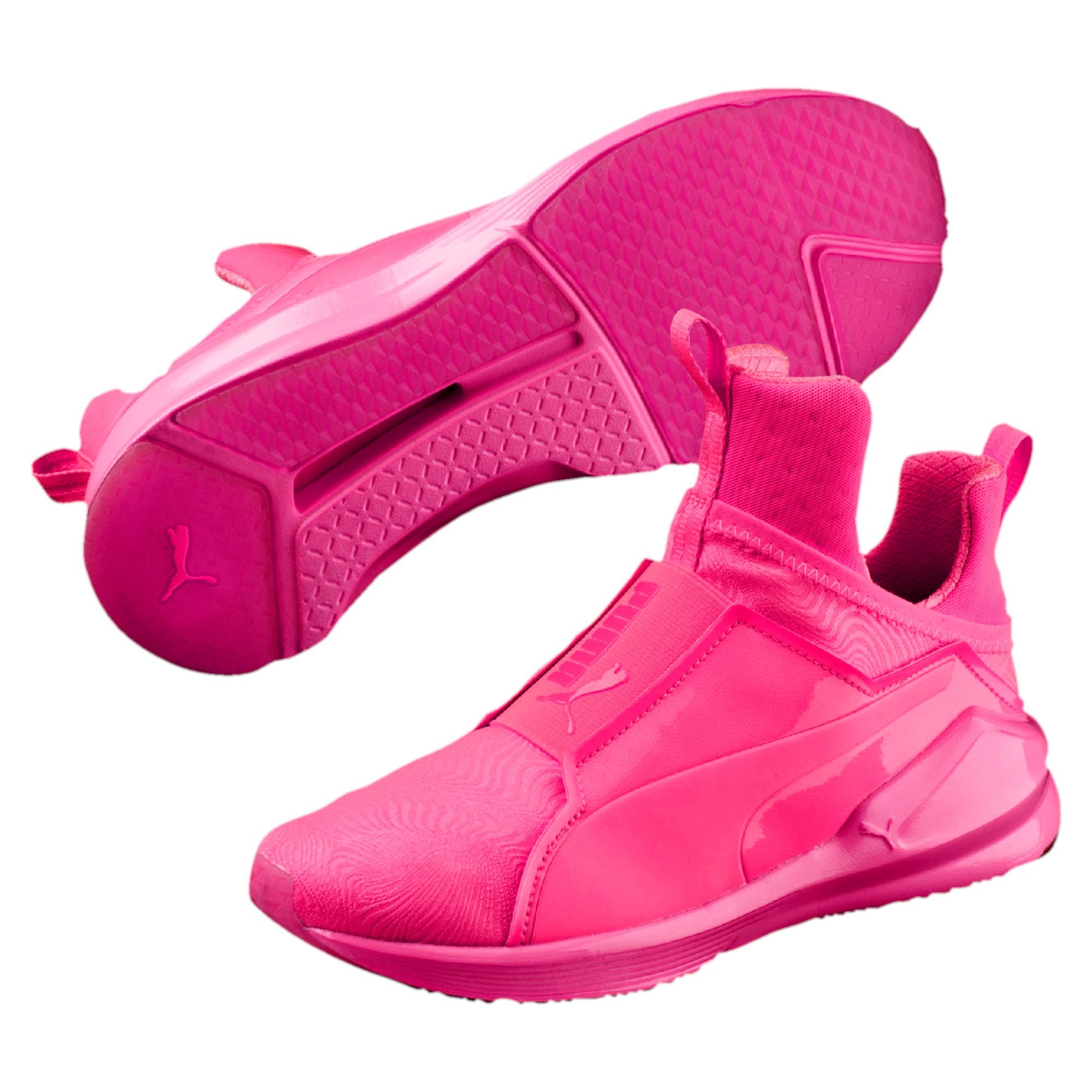 pink puma fierce sneakers