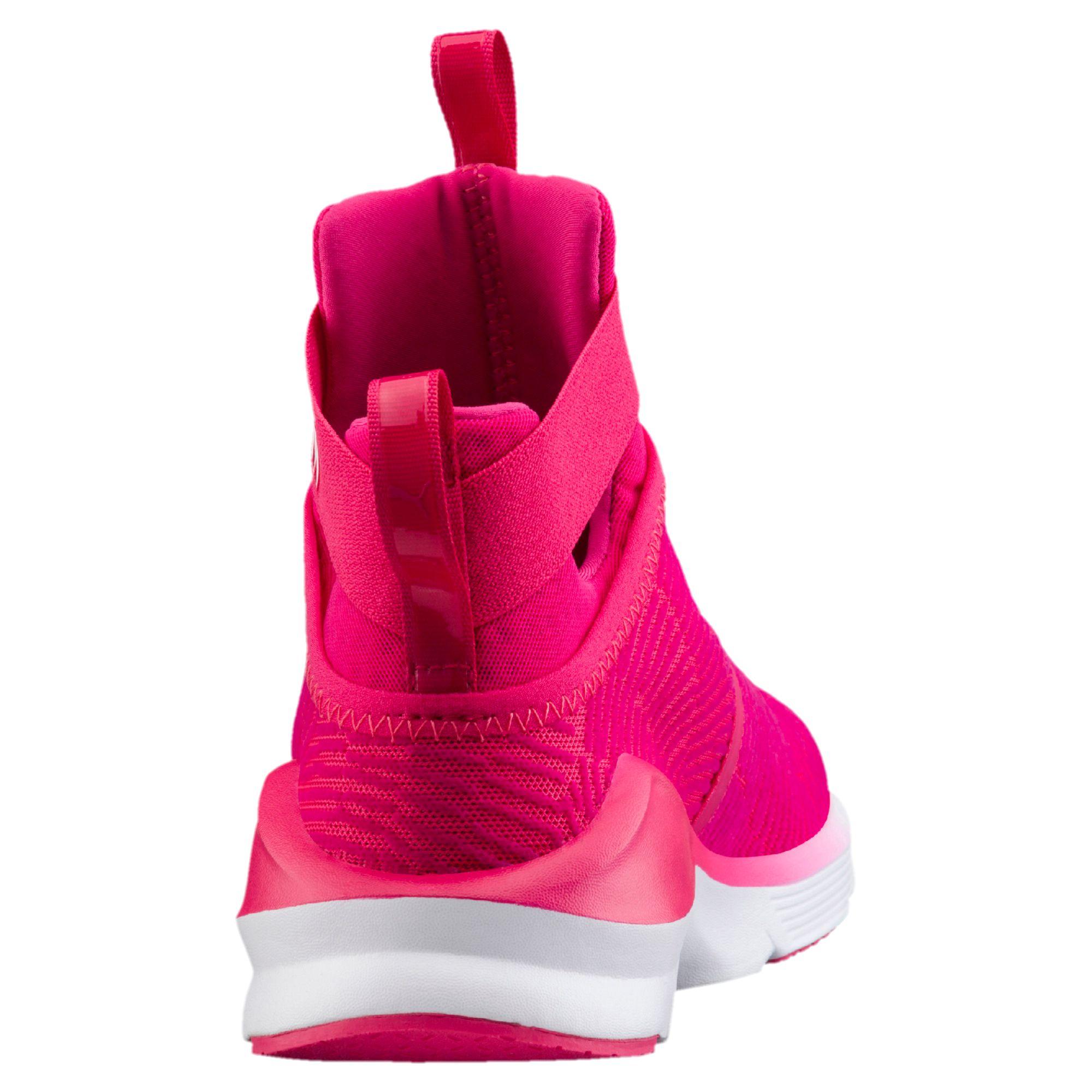 PUMA Rubber Fierce Strap Flocking Women's Training Shoes in Pink - Lyst